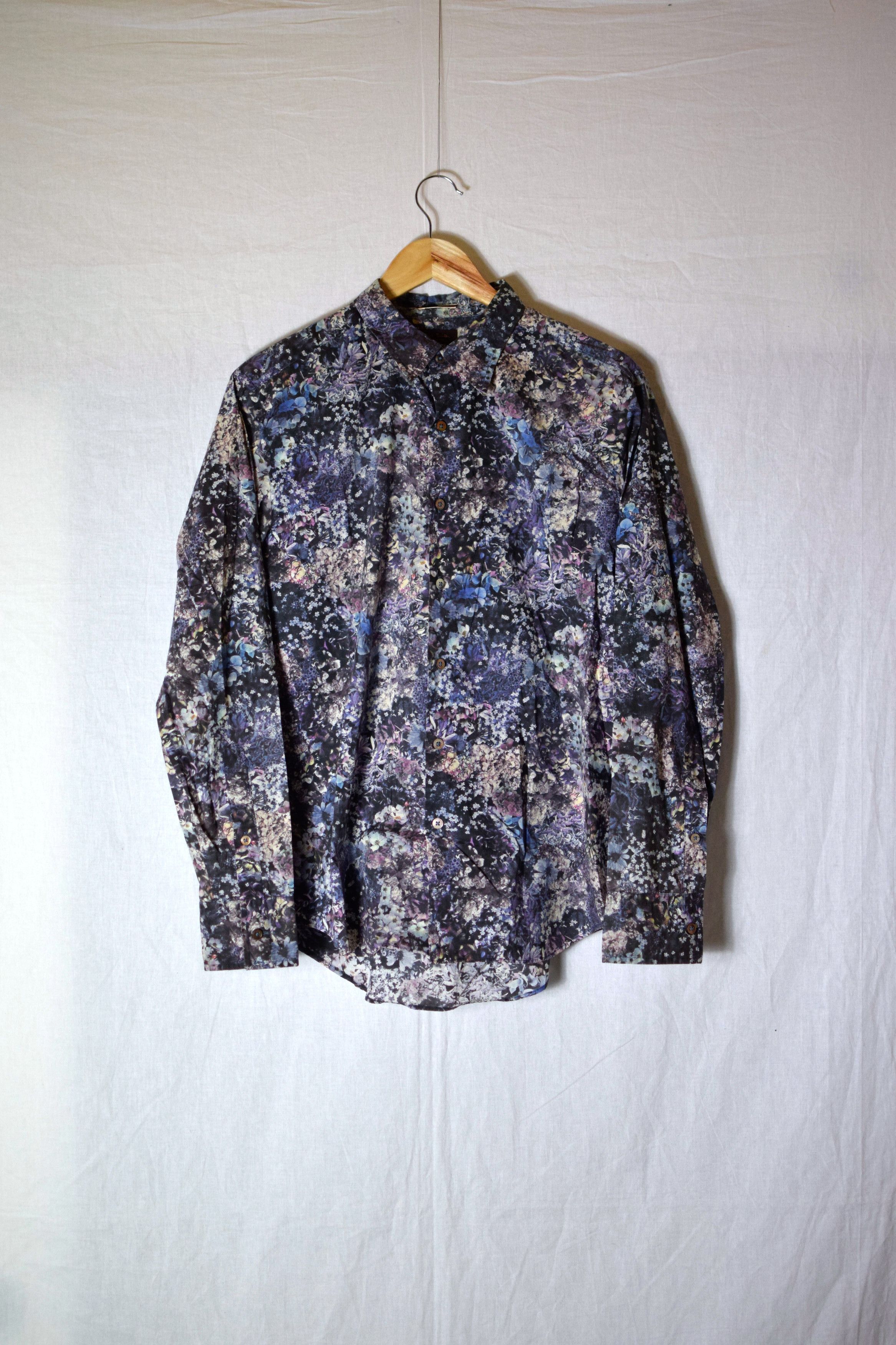 Paul Smith Paul Smith Floral Shirt - PC-OS-53313 Size US L / EU 52-54 / 3 - 2 Thumbnail