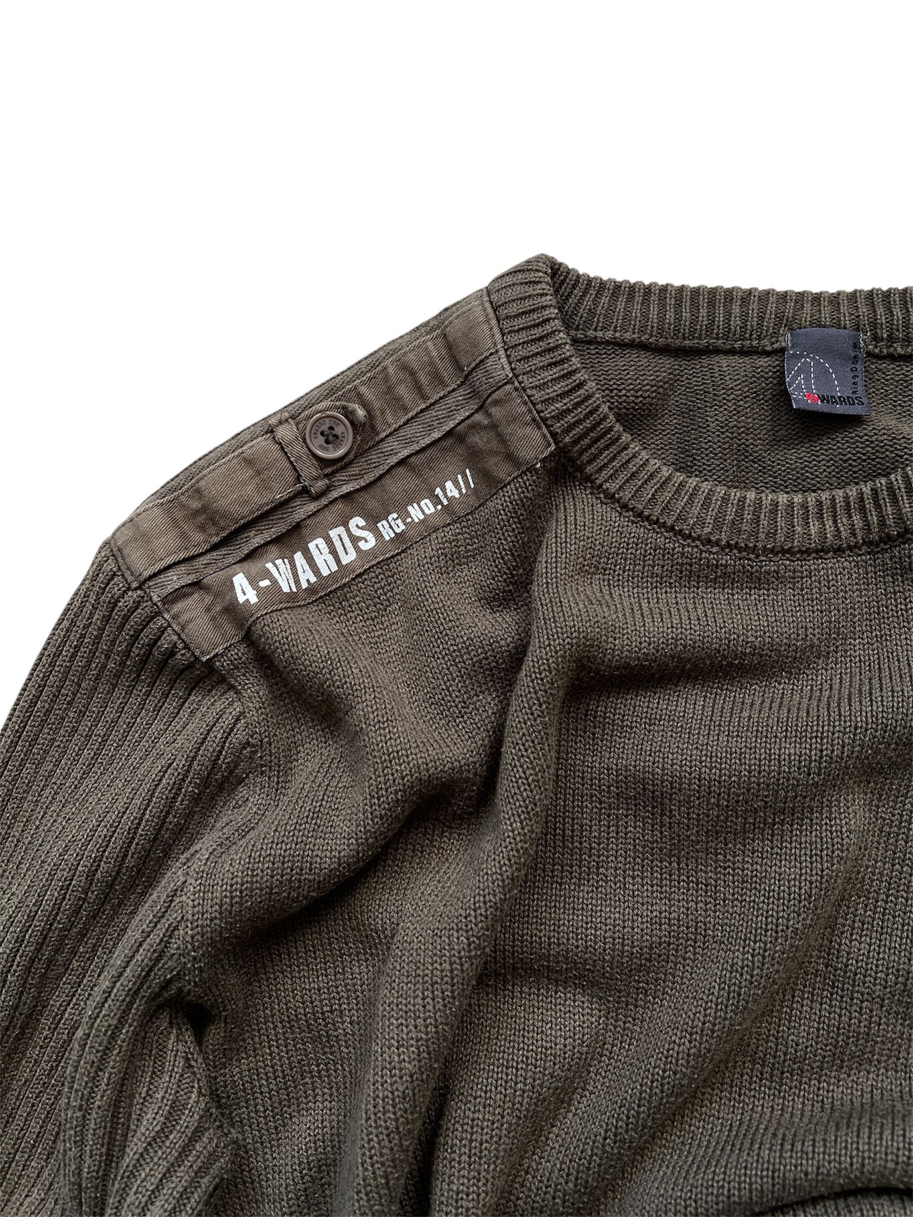 Japanese Brand VTG Y2K Junya Watanabe Kapital Style Japanese Sweater Size US M / EU 48-50 / 2 - 2 Thumbnail
