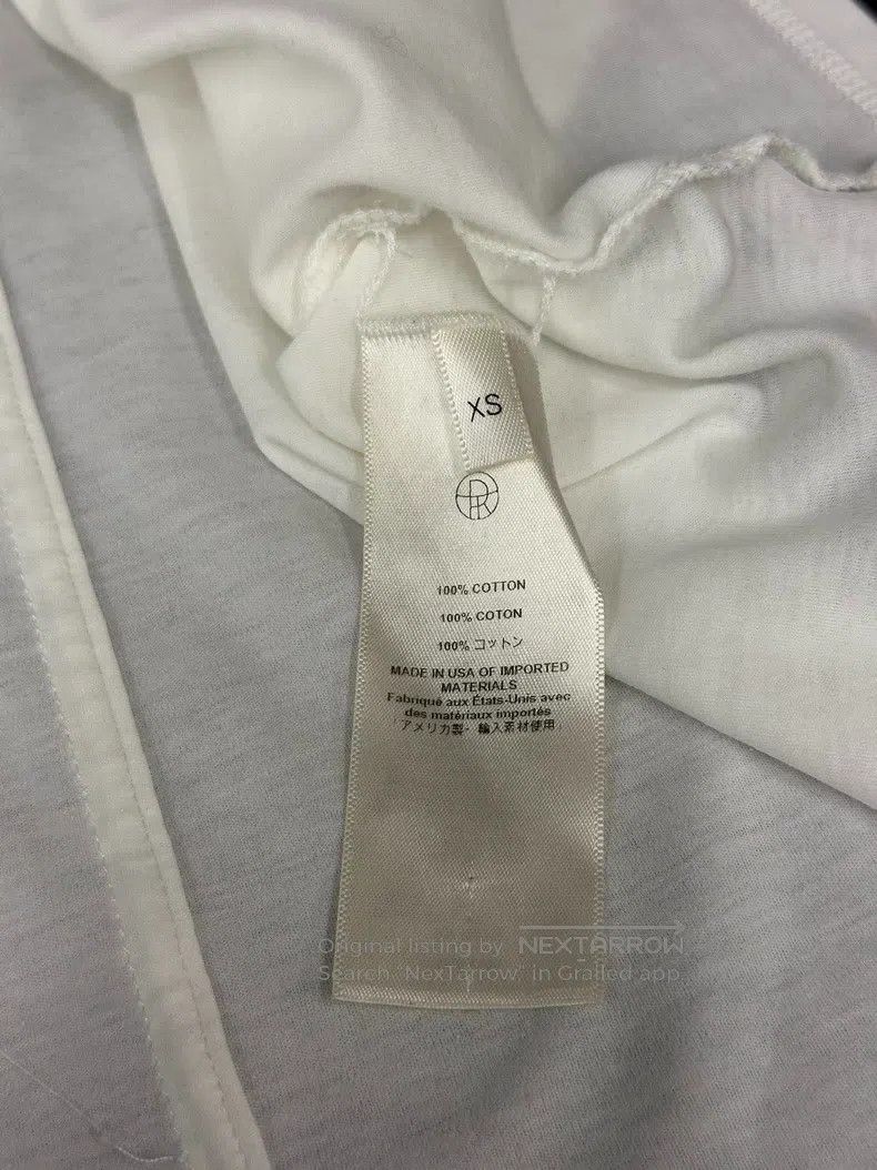 The Row The Row White long-sleeved T-shirt Size XS / US 0-2 / IT 36-38 - 4 Thumbnail
