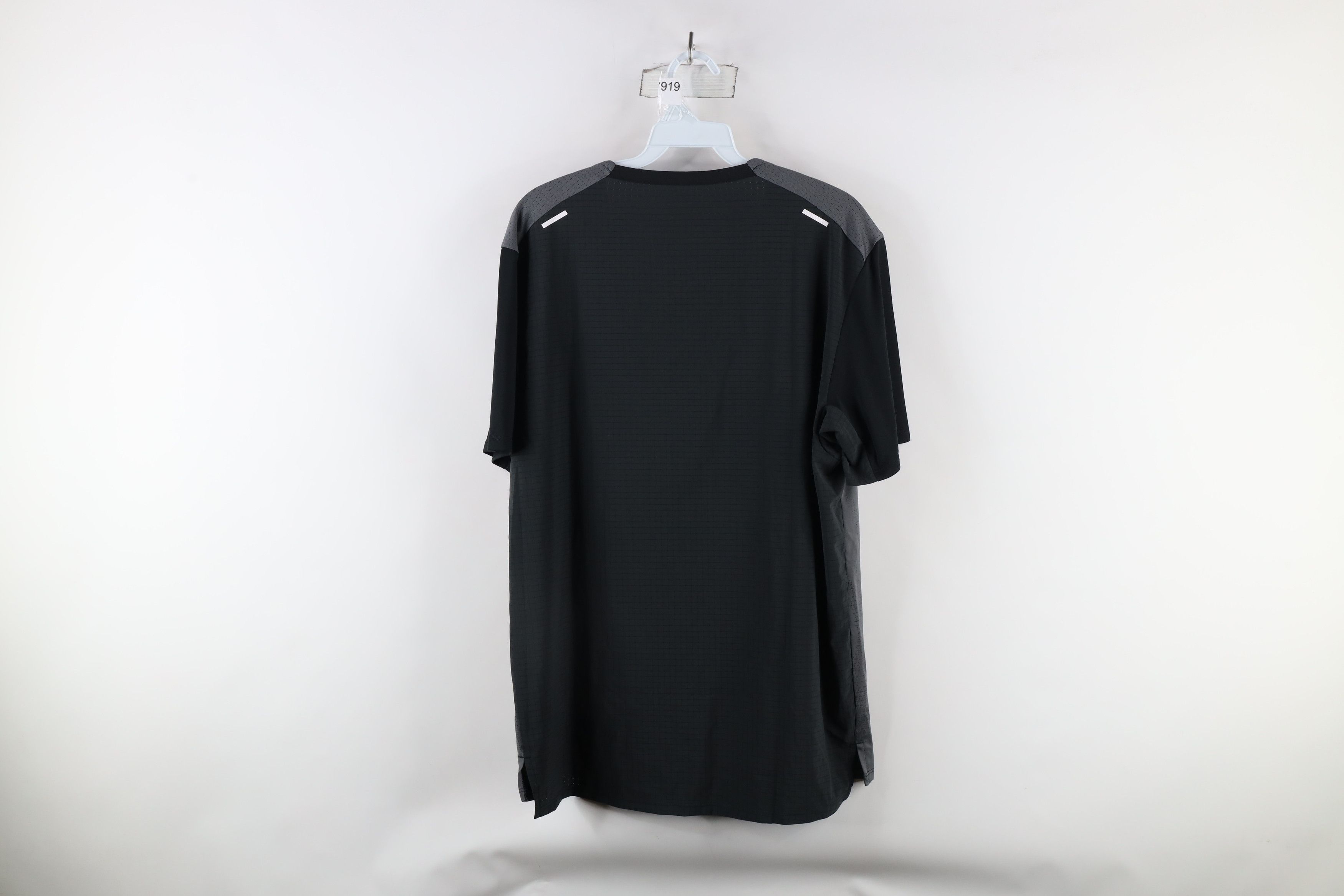 Nike × Vintage Nike Trail Mini Swoosh Vented Knit Running T-Shirt Gray Size US M / EU 48-50 / 2 - 10 Thumbnail