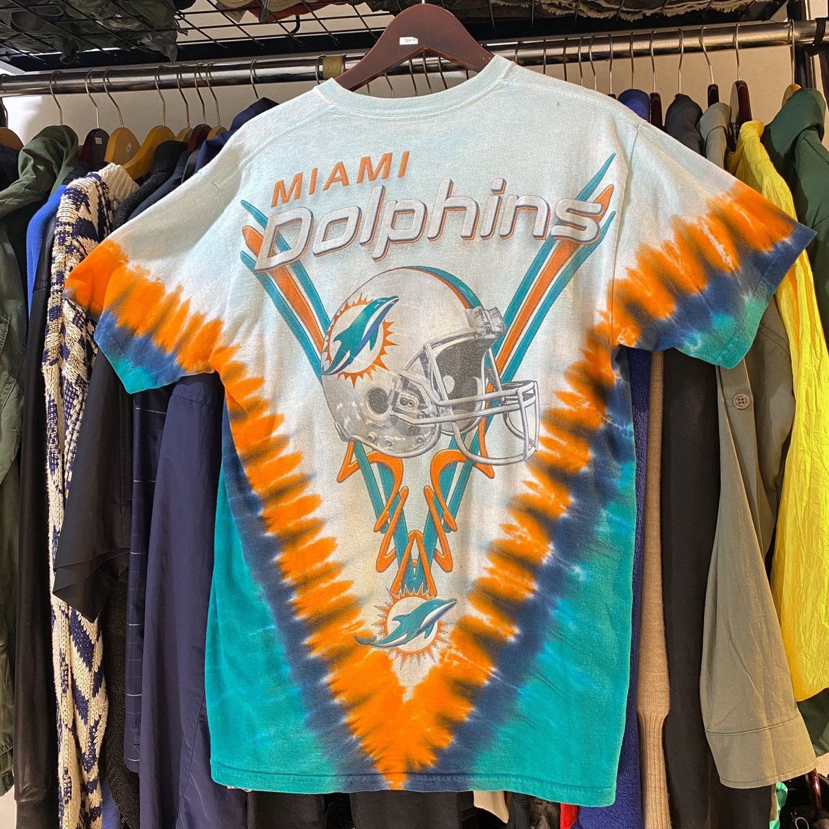 Miami Dolphins Tie Dye NFL tees