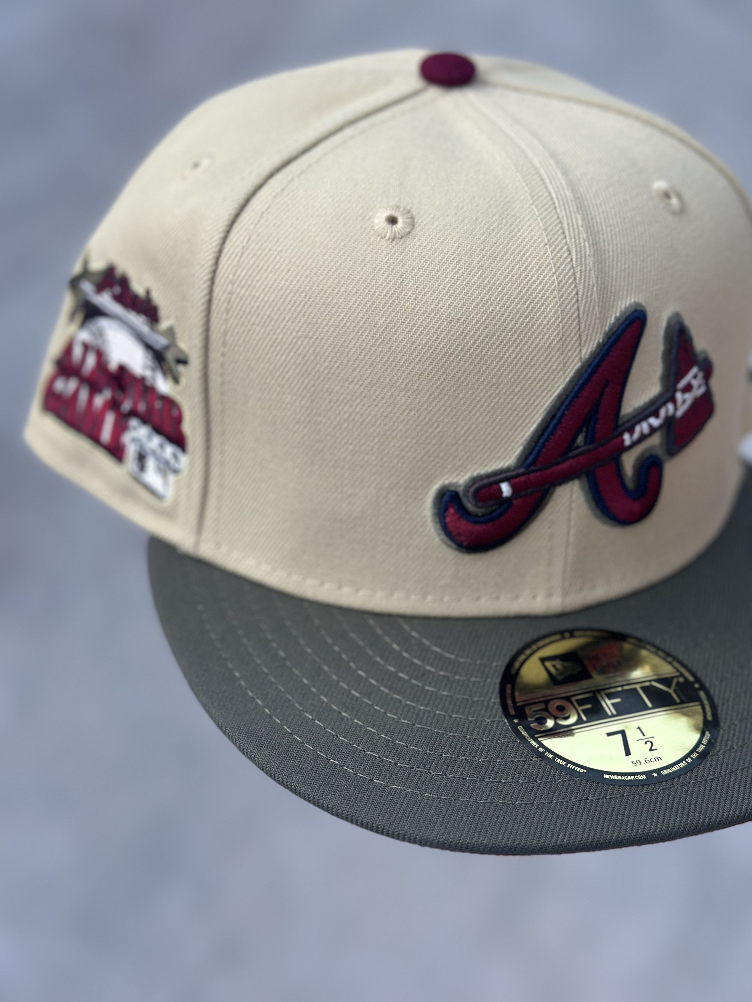 Hat Club 7 1/2 Atlanta Braves 2000 All Star Game Fitted Size ONE SIZE - 1 Thumbnail
