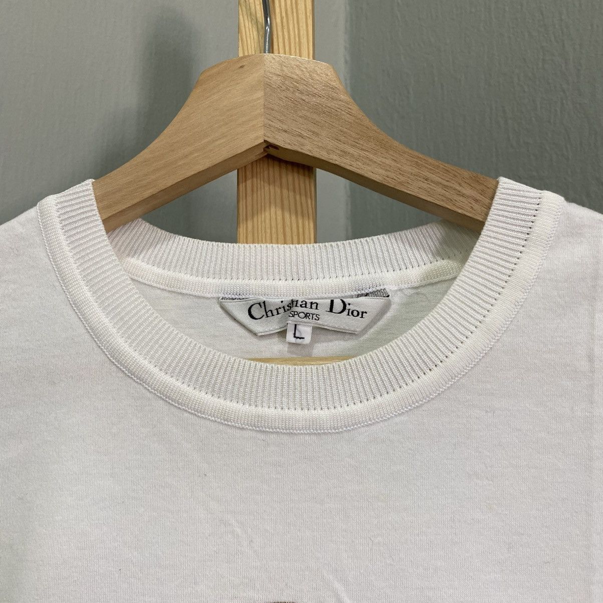 Christian Dior Monsieur Vintage Christian Dior "CD" Leopard Print Bow Graphic TShirt Size US L / EU 52-54 / 3 - 8 Thumbnail