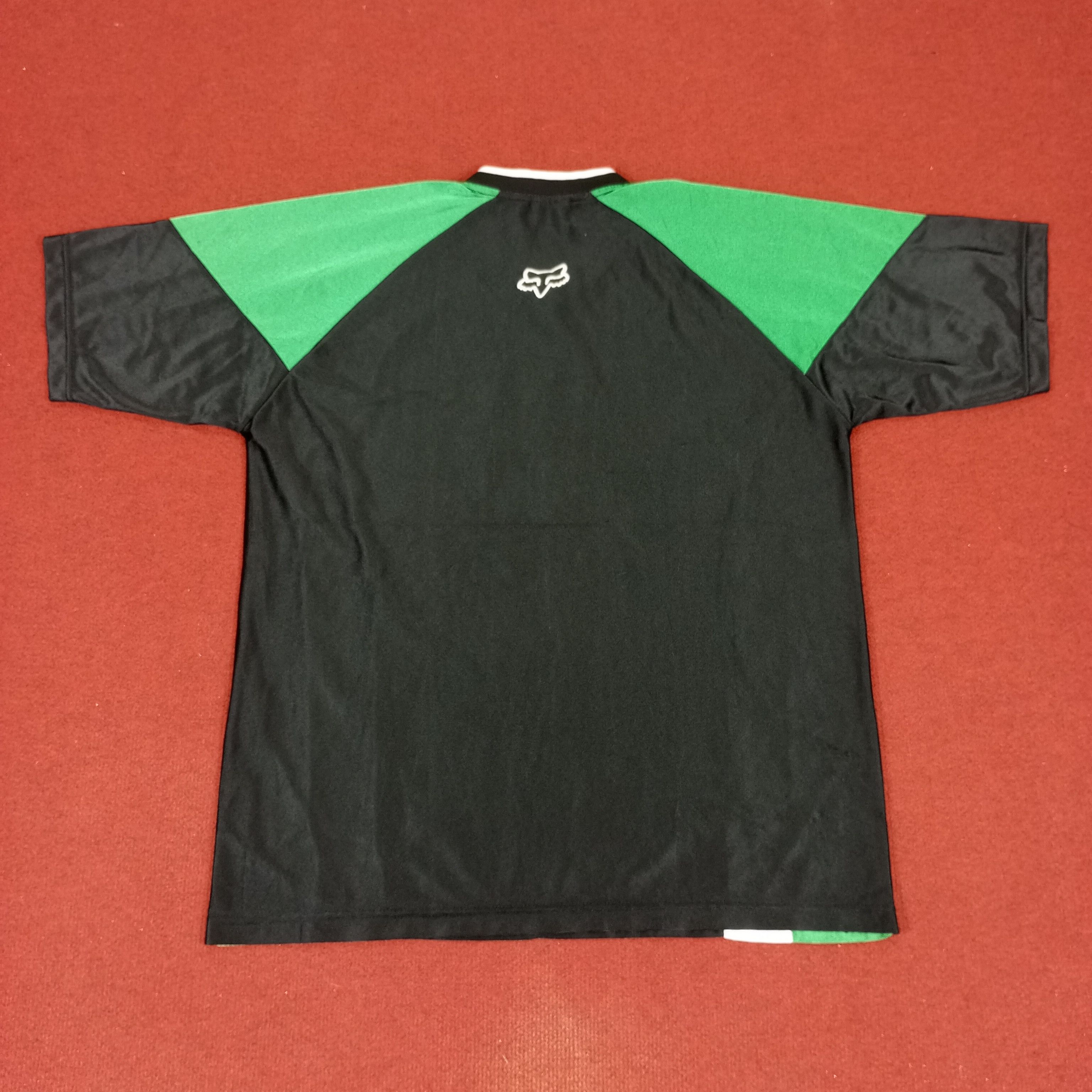 Fox Racing × Vintage Fox Racing Jersey Tshirt Extreme Sports Style Size US XL / EU 56 / 4 - 3 Thumbnail