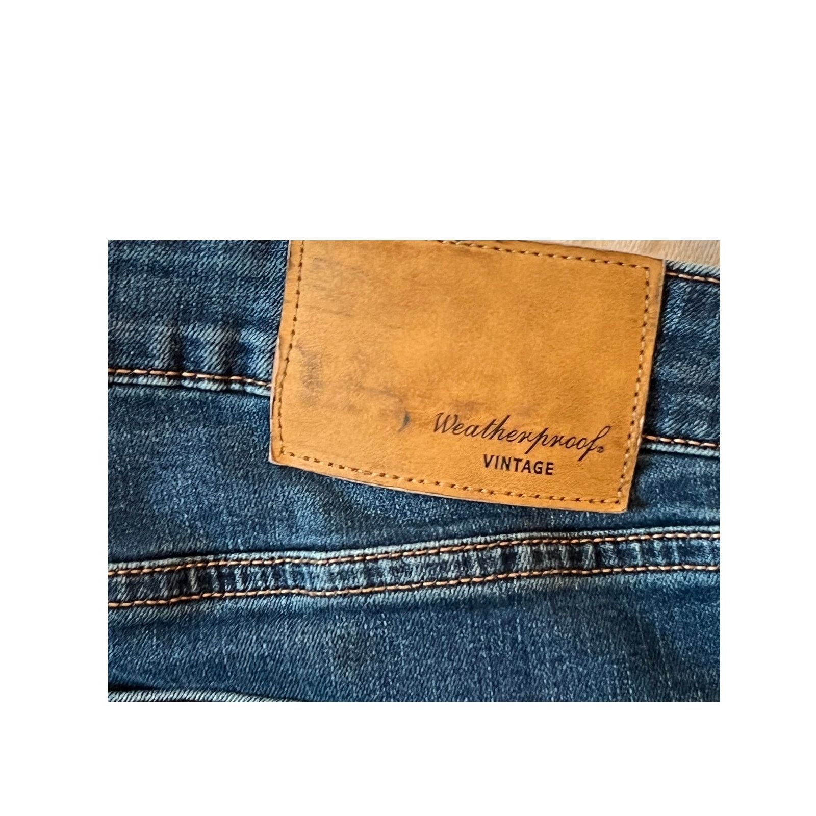 Weatherproof Weatherproof Blue Jeans Slim Fit Mens 34x32 Size US 34 / EU 50 - 3 Thumbnail