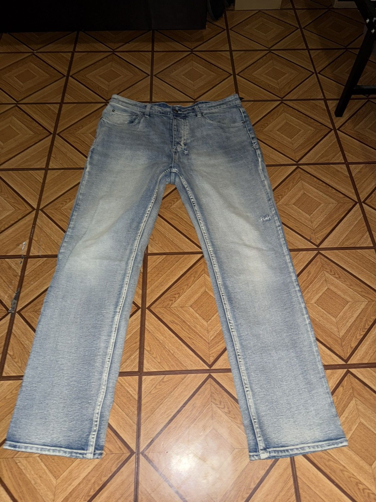 Ksubi Ksubi Hazlow Legacy straight leg jeans Size US 33 - 2 Thumbnail