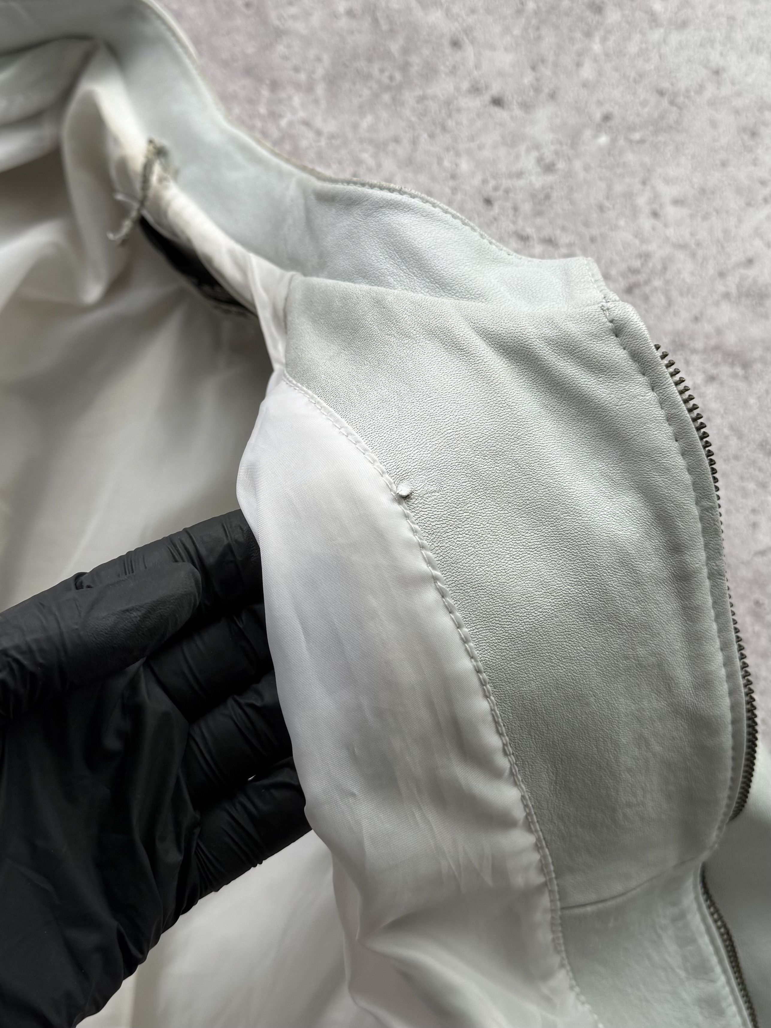 Japanese Brand Vintage Cropped Leather Jacket(V151)C647 Size M / US 6-8 / IT 42-44 - 12 Thumbnail