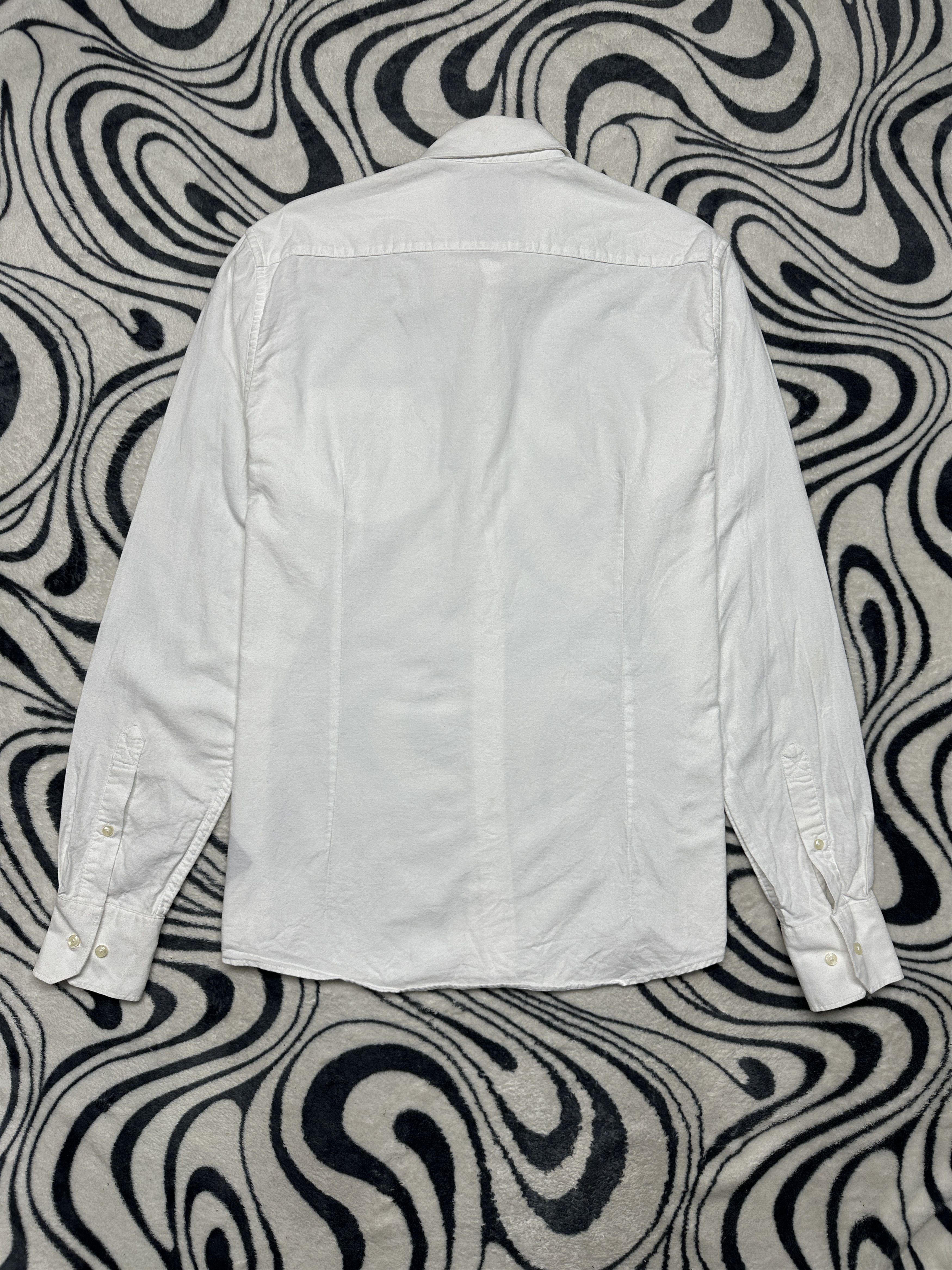 Barbour Barbour Mens Long Sleeve White Shirt Size US M / EU 48-50 / 2 - 7 Thumbnail