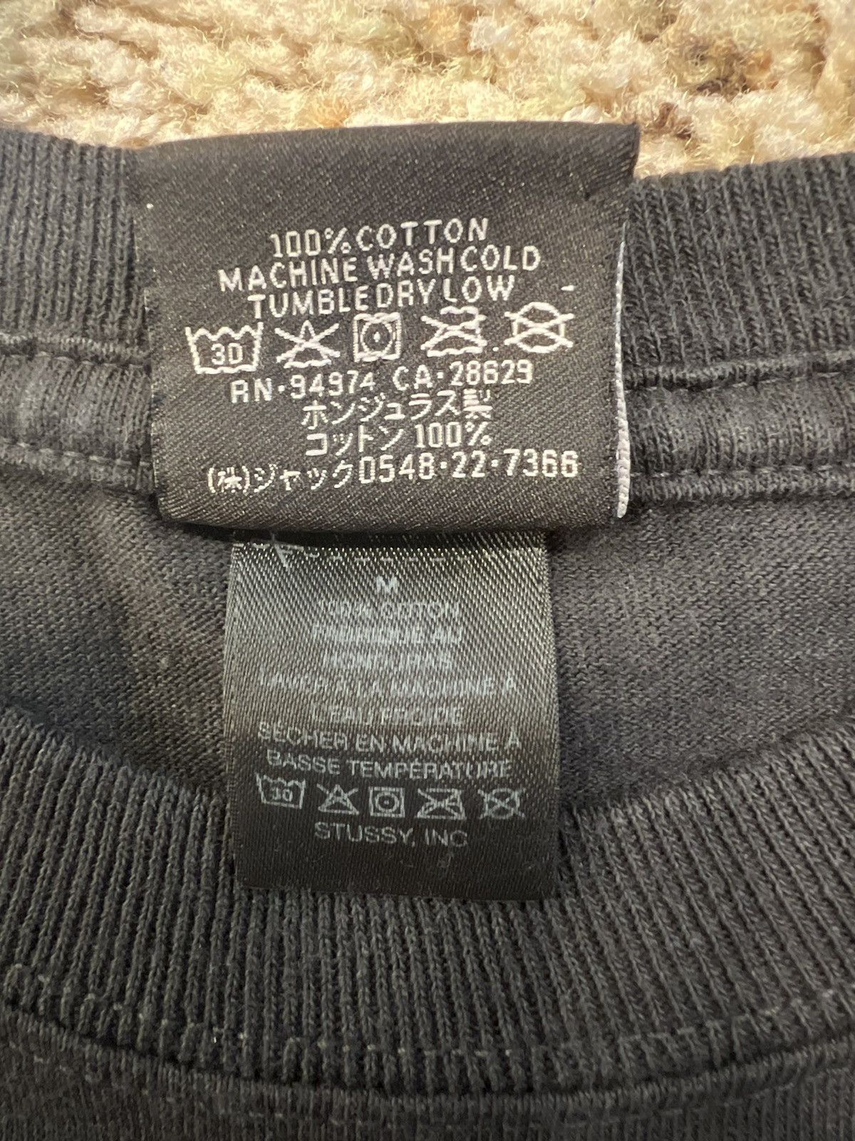 Stussy Stussy Arched Pigment Dyed Tee Size US M / EU 48-50 / 2 - 5 Thumbnail