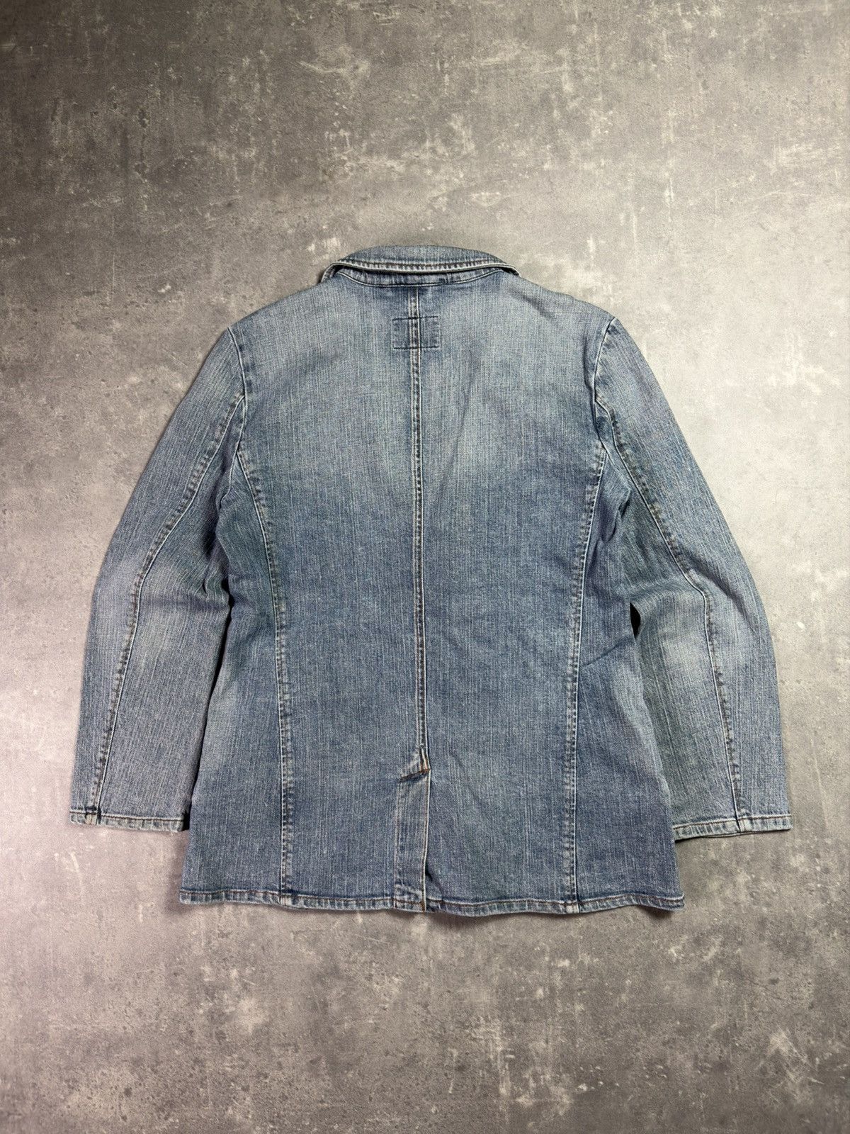 Walter Van Beirendonck W&LT Walter Van Beirendonck Deconstructed Jeans Blazer S M Size US M / EU 48-50 / 2 - 2 Thumbnail