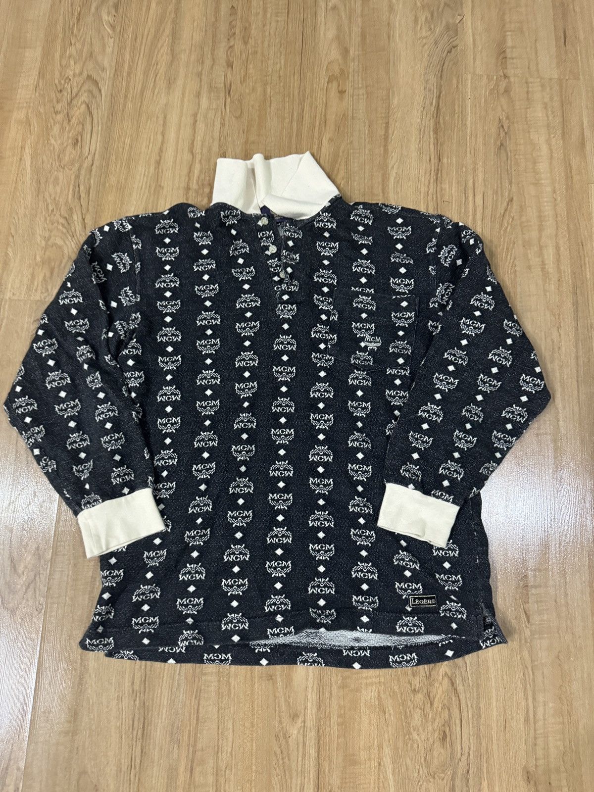 Designer × MCM MCM MONOGRAM SHIRT Size US M / EU 48-50 / 2 - 1 Thumbnail