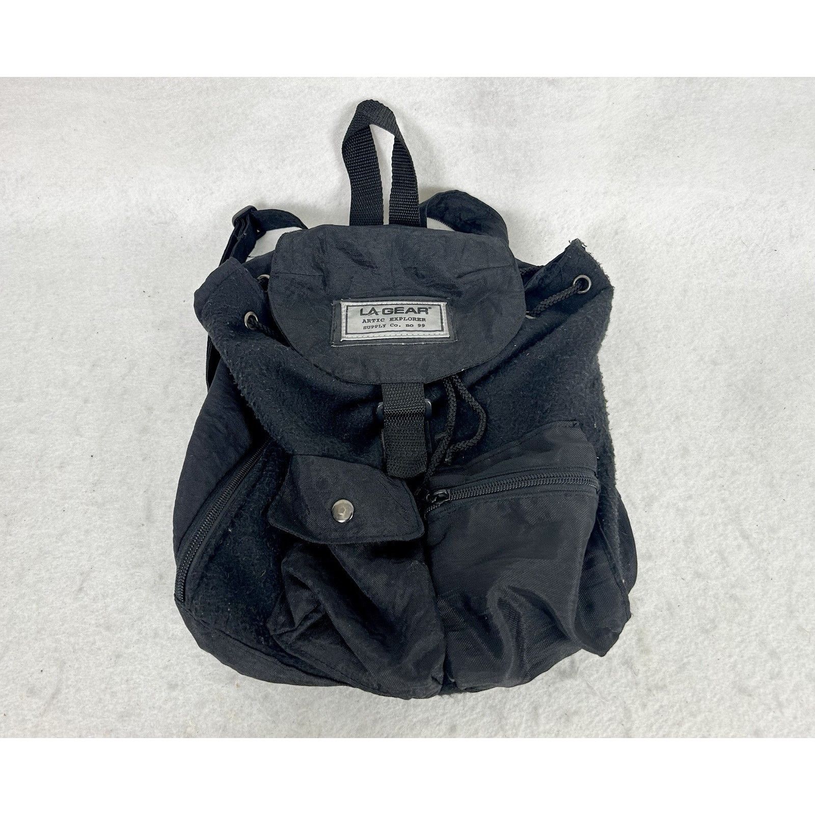 La Gear Vintage 1990s LA Gear Artic Explorer Mini Black Backpack Size ONE SIZE - 1 Thumbnail