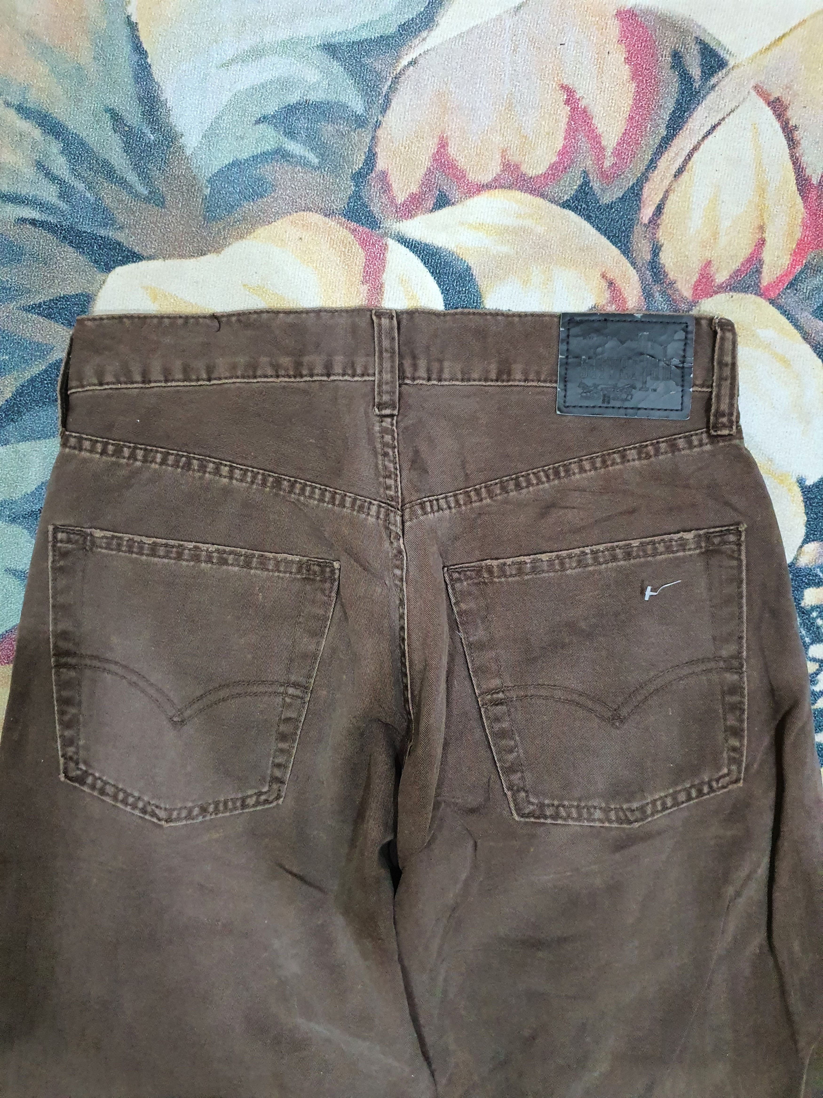 Levi's Rare 🌟Vintage 90's Levis Silve Tab Wideleg Baggy 29x40 🔥 Size US 29 - 9 Thumbnail