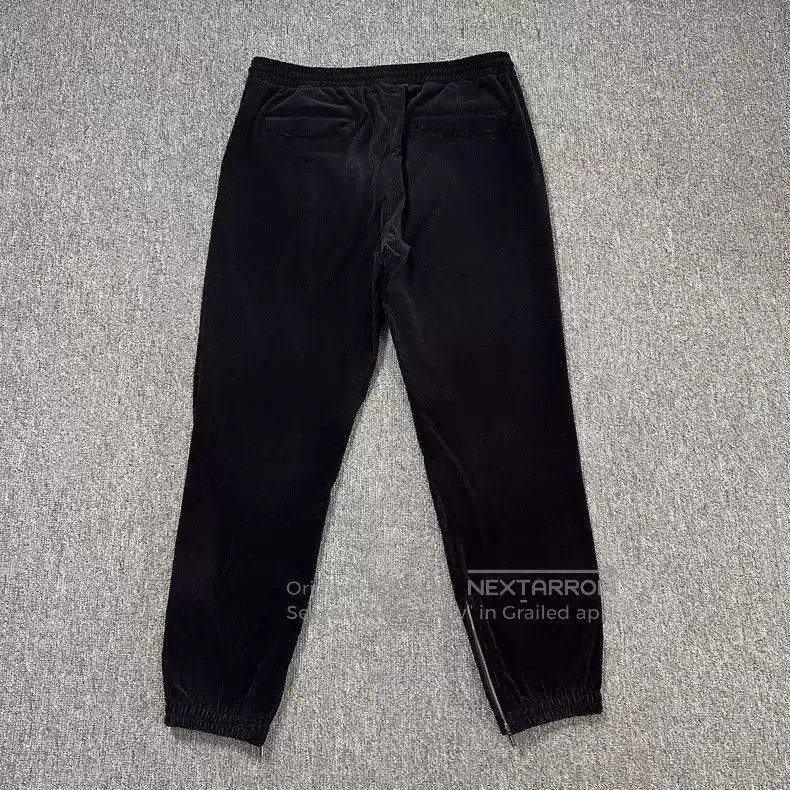 Dior Dior Black Corduroy Pants with Side Zipper and Drawstring Size US 32 / EU 48 - 4 Thumbnail