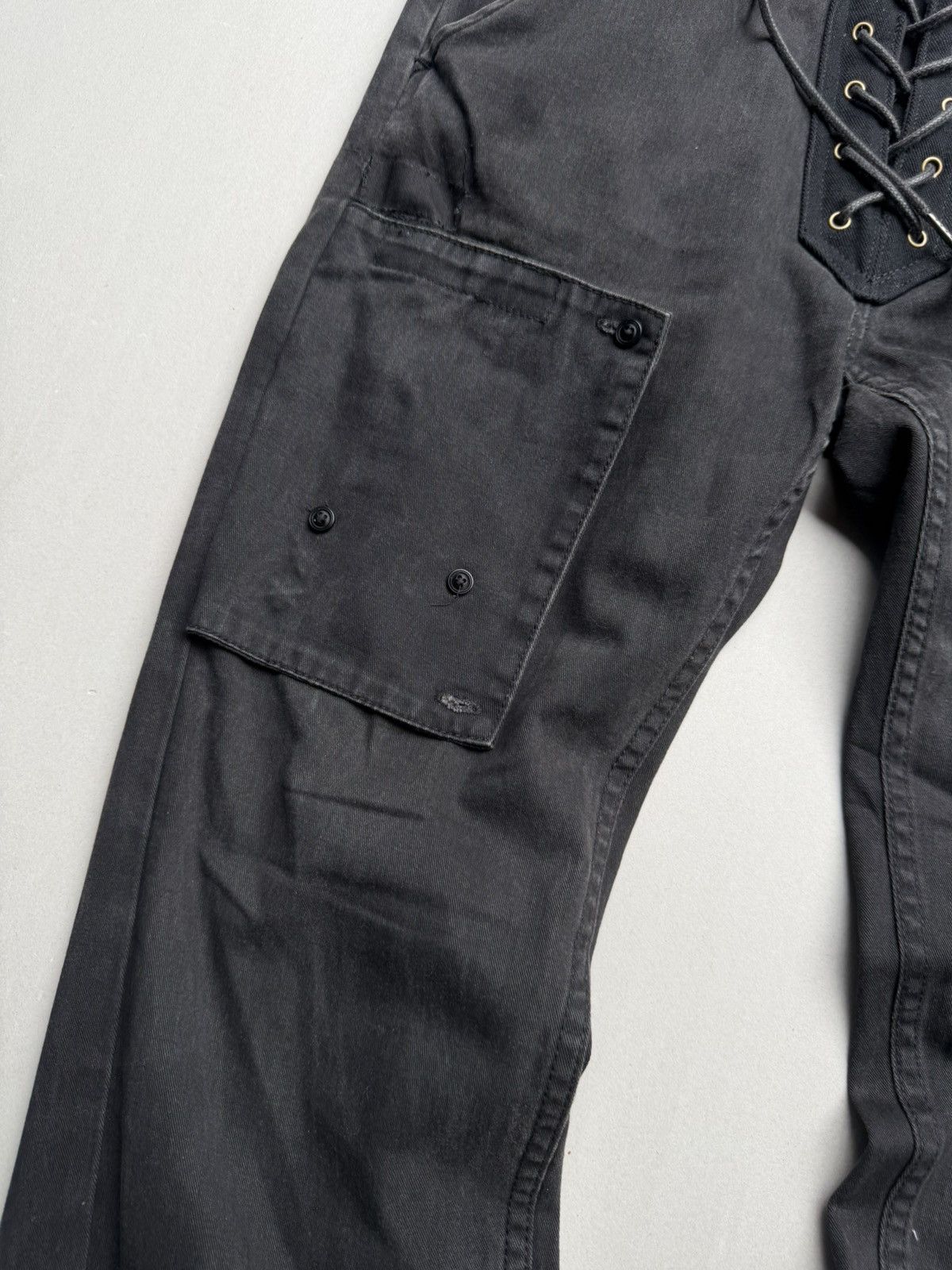 Japanese Brand Relaxed flare cargo pants Size US 29 - 4 Thumbnail