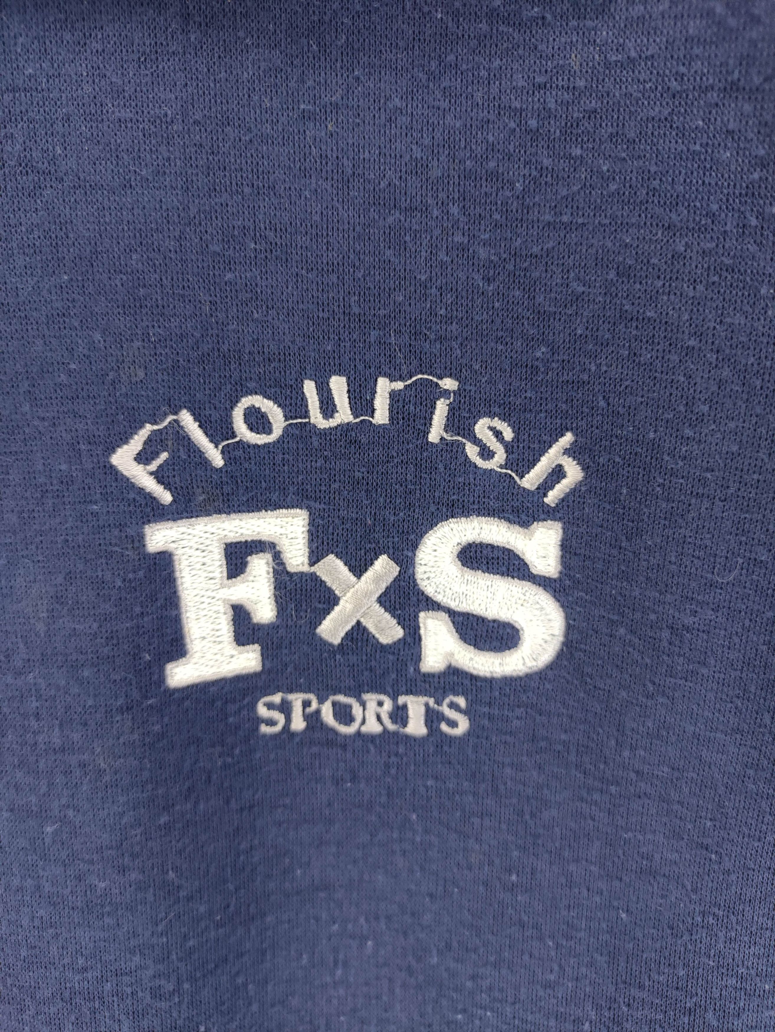 Japanese Brand Vintage Flourish Sweater Pull Over Hoodie Zipper Size M / US 6-8 / IT 42-44 - 3 Thumbnail