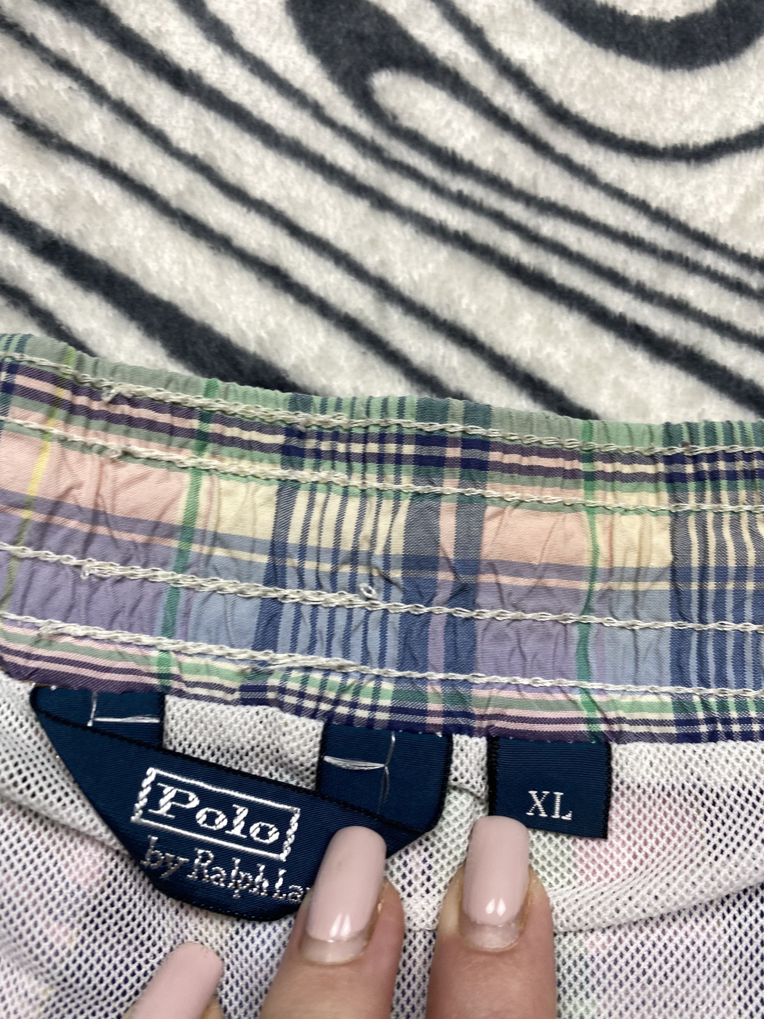 Polo Ralph Lauren × Ralph Lauren × Vintage Polo Ralph Lauren Vintage Mens Nylon Shorts Y2K Size US 36 / EU 52 - 7 Thumbnail