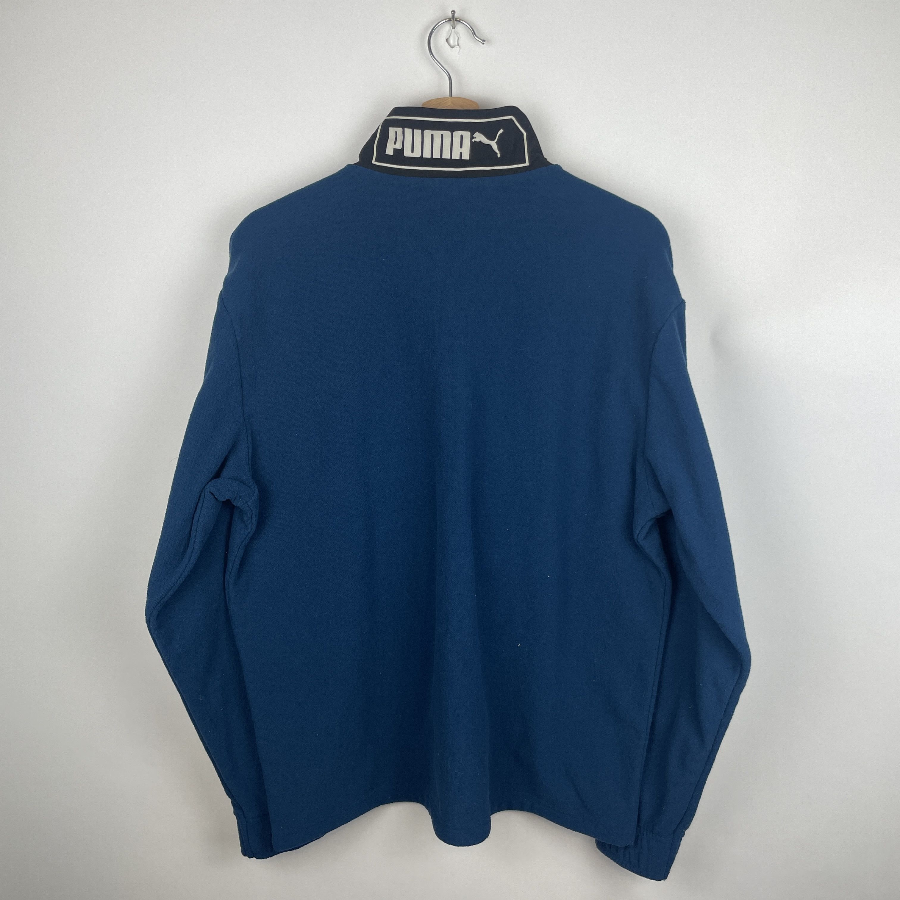 Puma Puma Quarter-Zip Pullover Fleece Sweatshirt Size US S / EU 44-46 / 1 - 4 Thumbnail