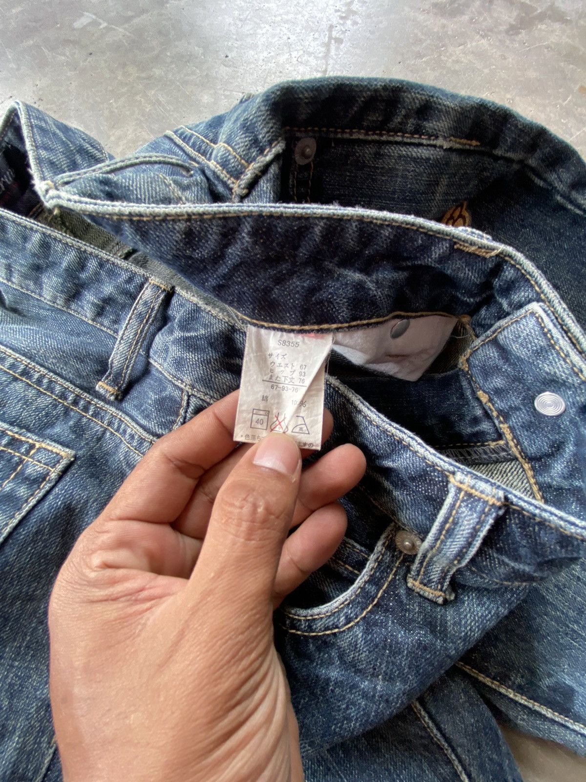 Hysteric Glamour × Japanese Brand Flare Jeans Japanese Oririn Flared @@31 Size US 30 / EU 46 - 7 Thumbnail