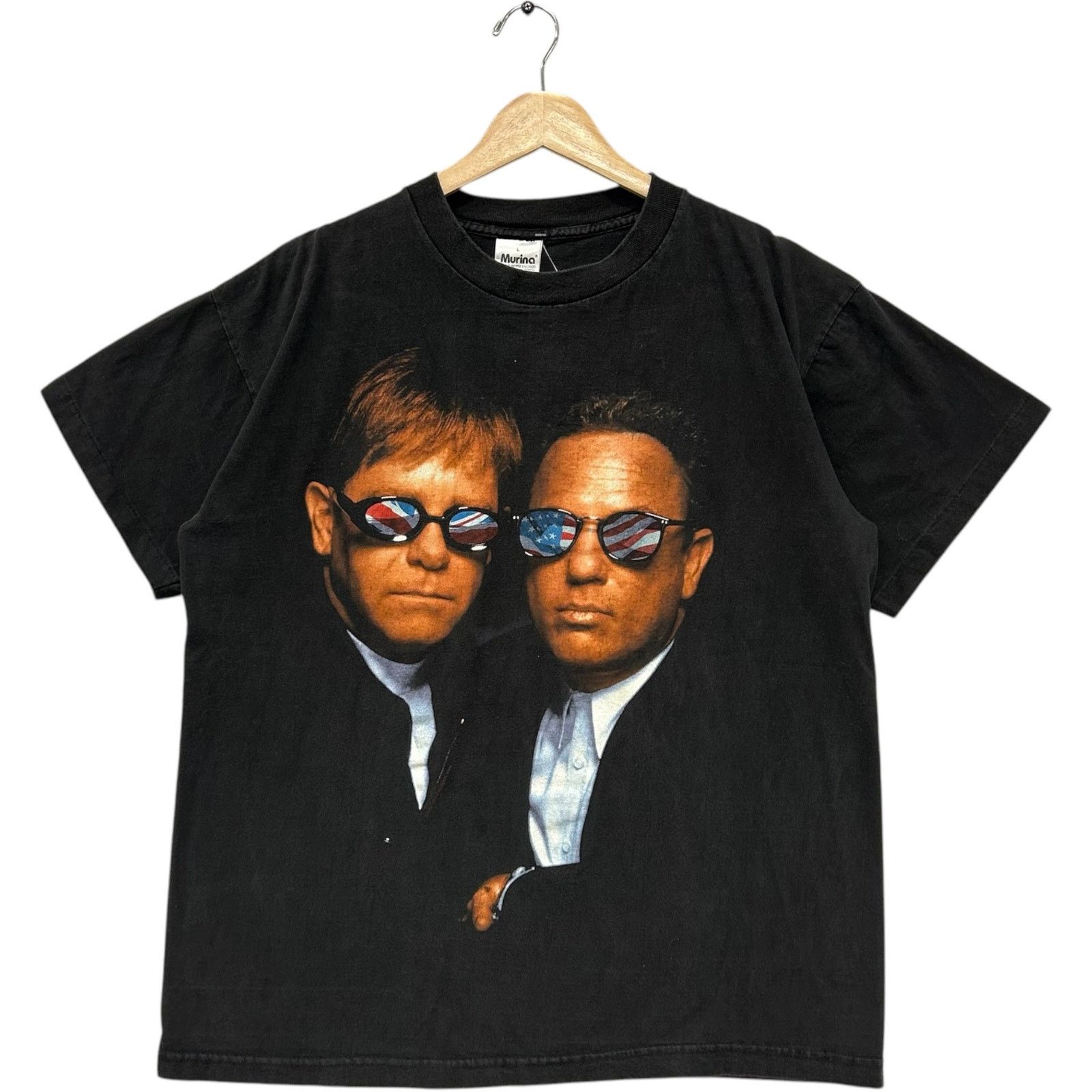Vintage Vintage Billy Joel & Elton John Summer of '94 Tee Large Size US L / EU 52-54 / 3 - 1 Thumbnail