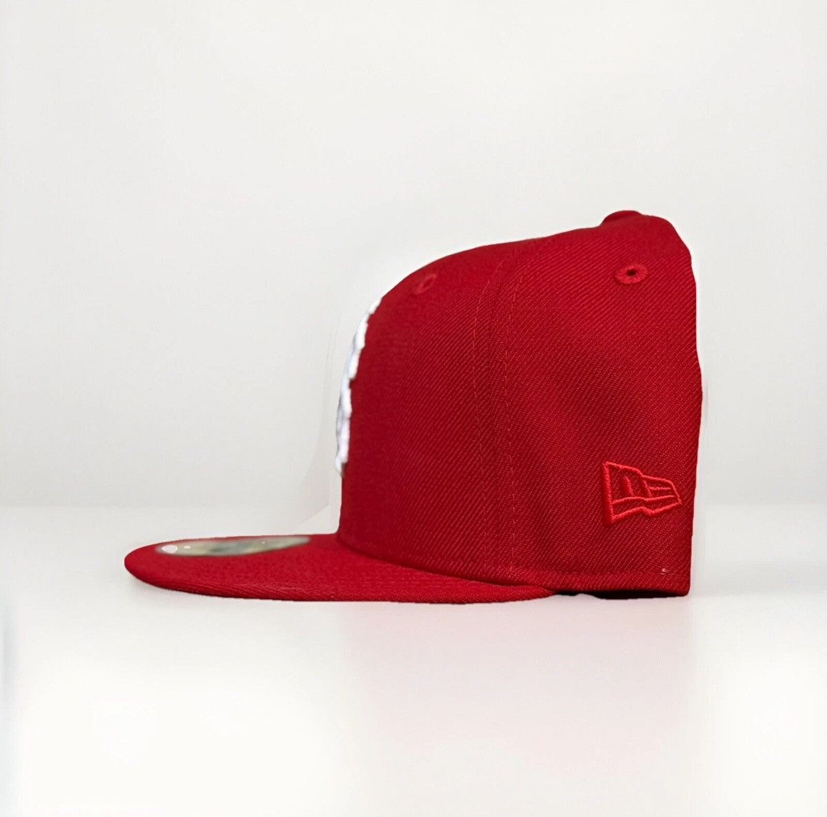 MLB × New Era New Era 59Fifty Giants Red Upside Down Fitted Hat Size 7 1/8 Size ONE SIZE - 2 Thumbnail