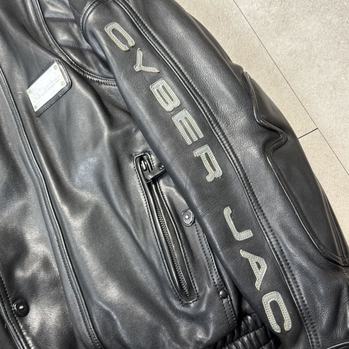 Japanese Brand × Kadoya × Vintage 1988 Kadoya x Akira Leather Pill Cyber Jac Jacket Size US L / EU 52-54 / 3 - 5 Thumbnail
