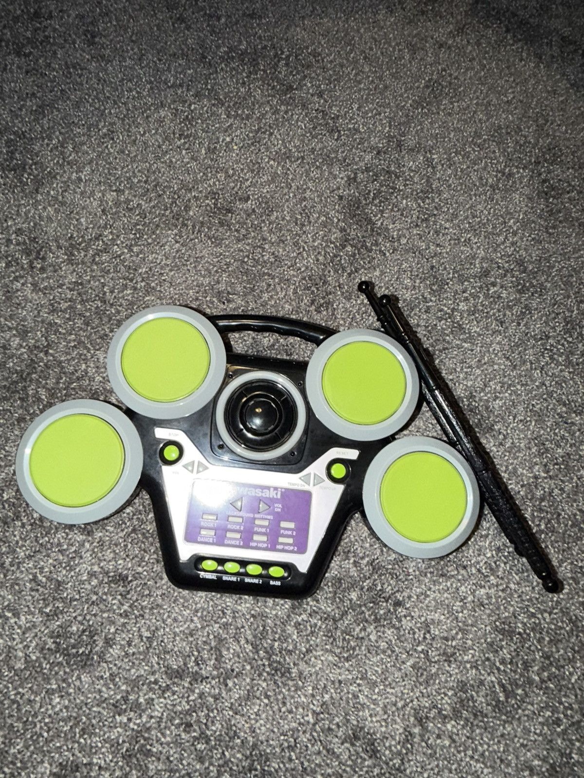 Other Kawasaki Music Jazzin Drum Toy Brand New In Box Never Used Size ONE SIZE - 17 Thumbnail