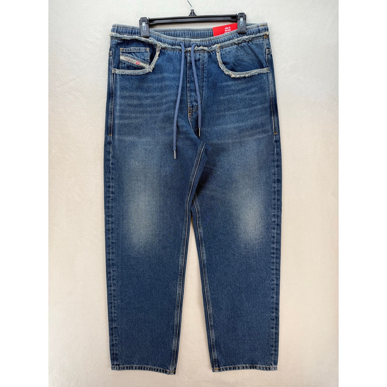 Diesel DIESEL MEN'S 33X32 D-SERT STRAIGHT LEG JEANS MADE IN TUNISIA Size US 33 - 1 Thumbnail