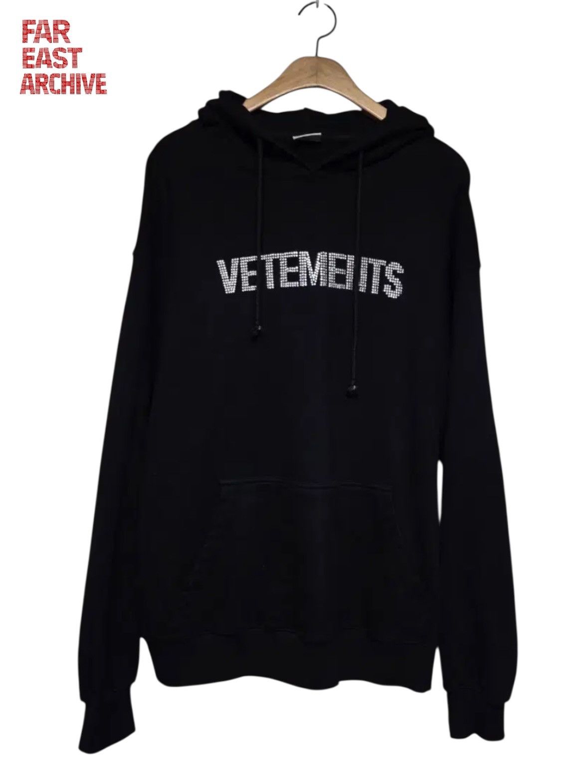 Balenciaga Vetements Swarovski Hoodie Size US M / EU 48-50 / 2 - 1 Thumbnail