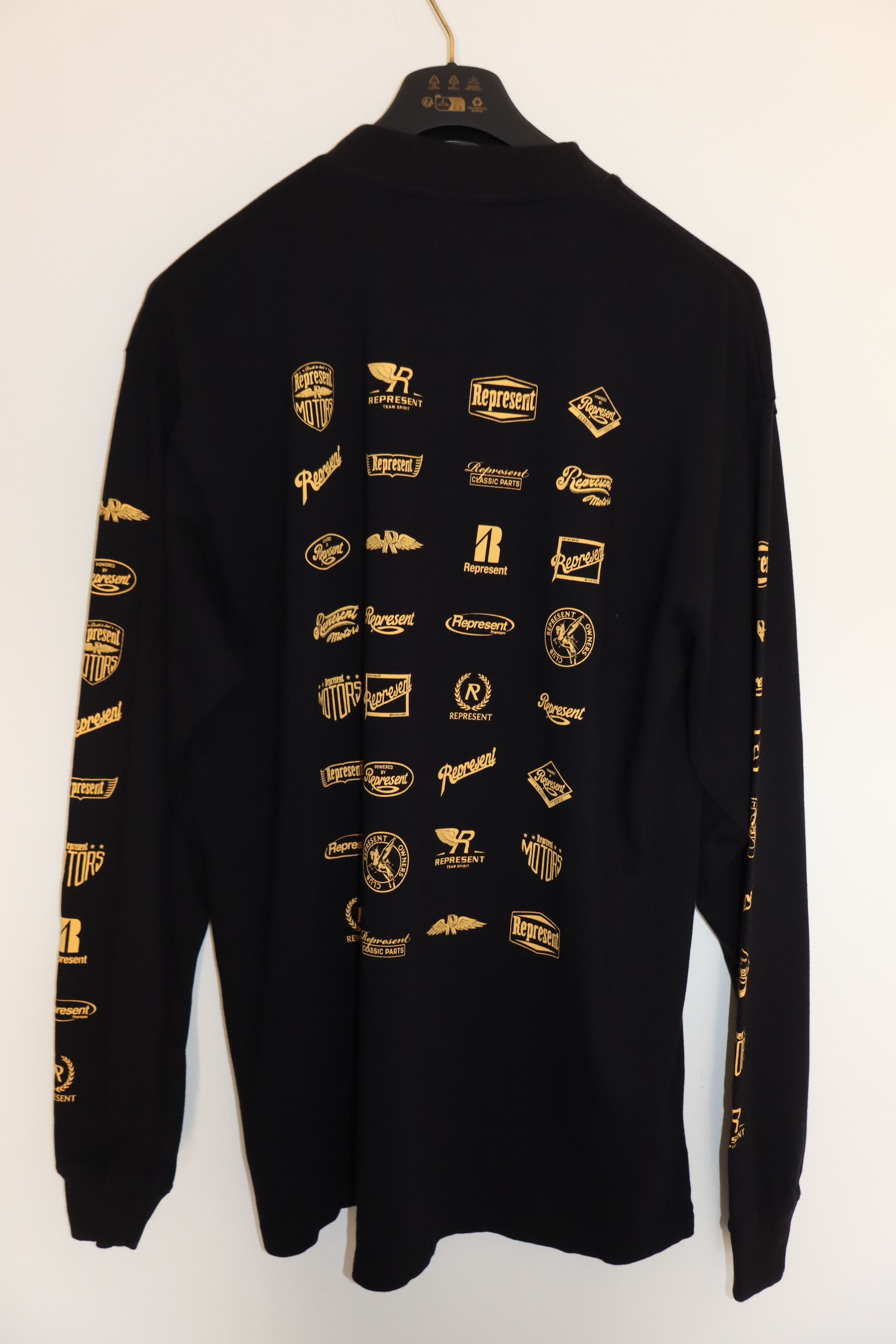 Represent Clo. Multi logo longsleeve tshirt Size US M / EU 48-50 / 2 - 8 Thumbnail