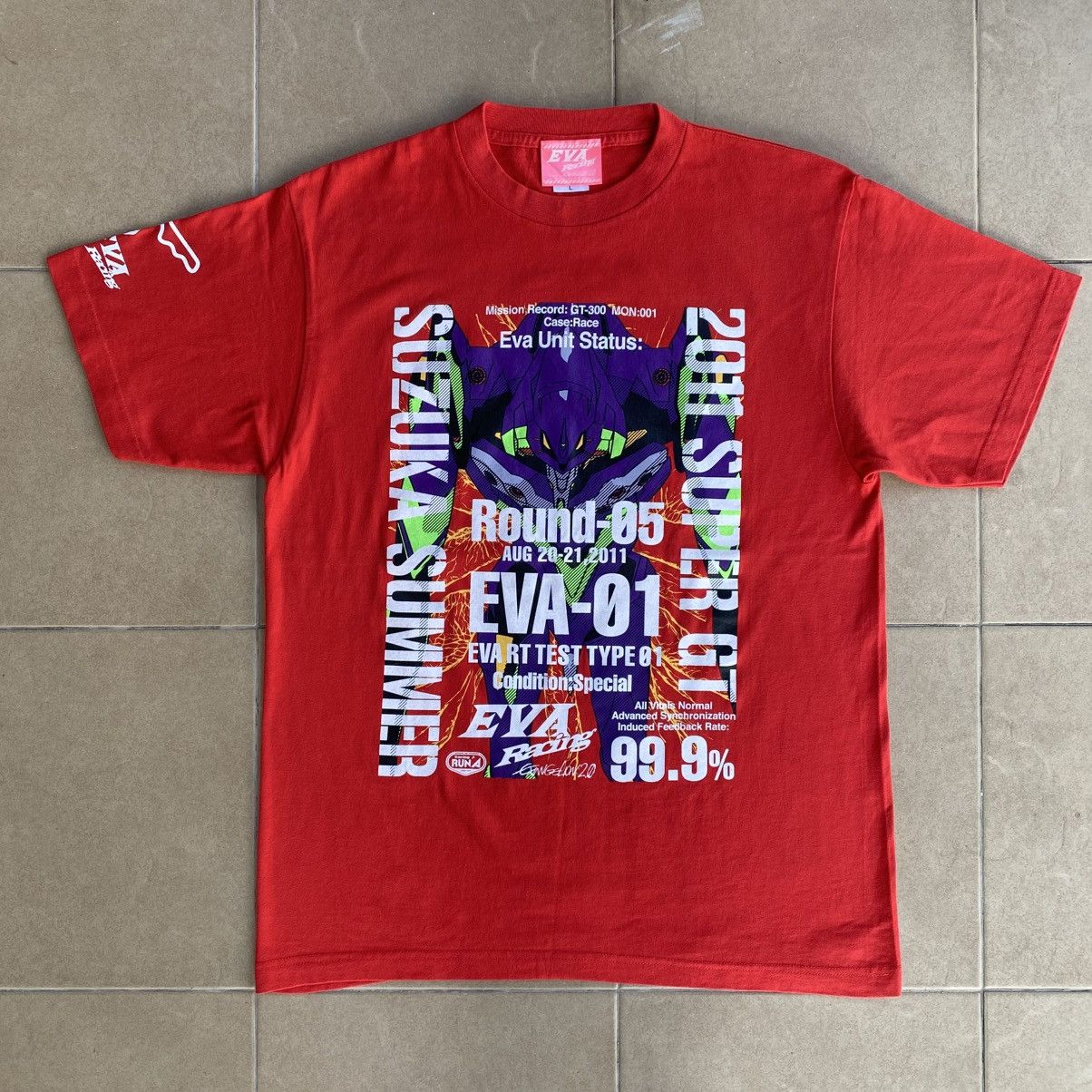 Anime VTG Y2K EVANGELION ANIME Size US L / EU 52-54 / 3 - 1 Thumbnail