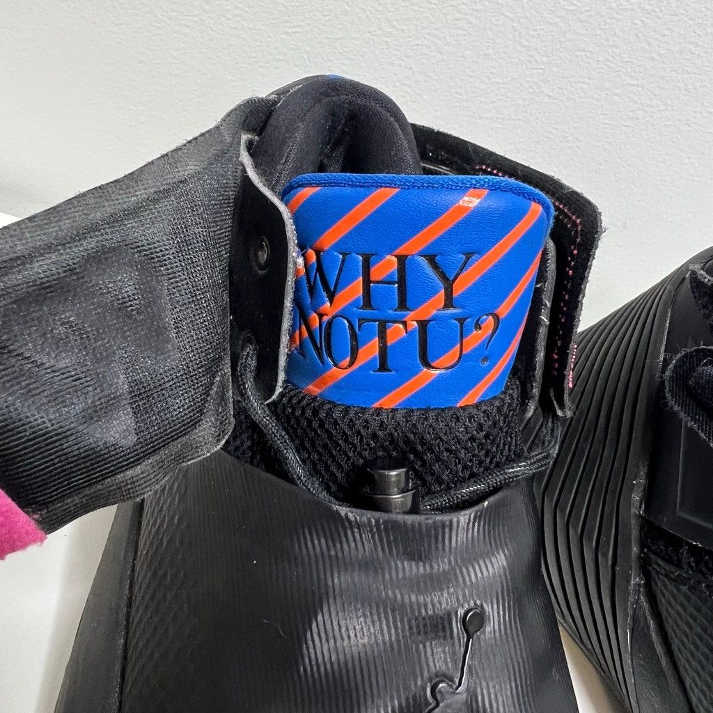 Jordan Brand Jordan Why Not Zer0.1 Black Pink Blue Sneakers Mens US 8 Size US 8 / EU 41 - 9 Thumbnail