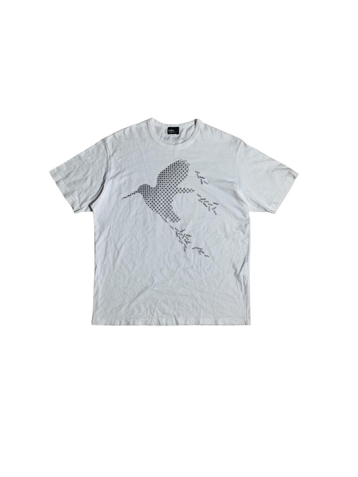 Kolor SS2005 Kolor white T-shirt Size US L / EU 52-54 / 3 - 1 Thumbnail
