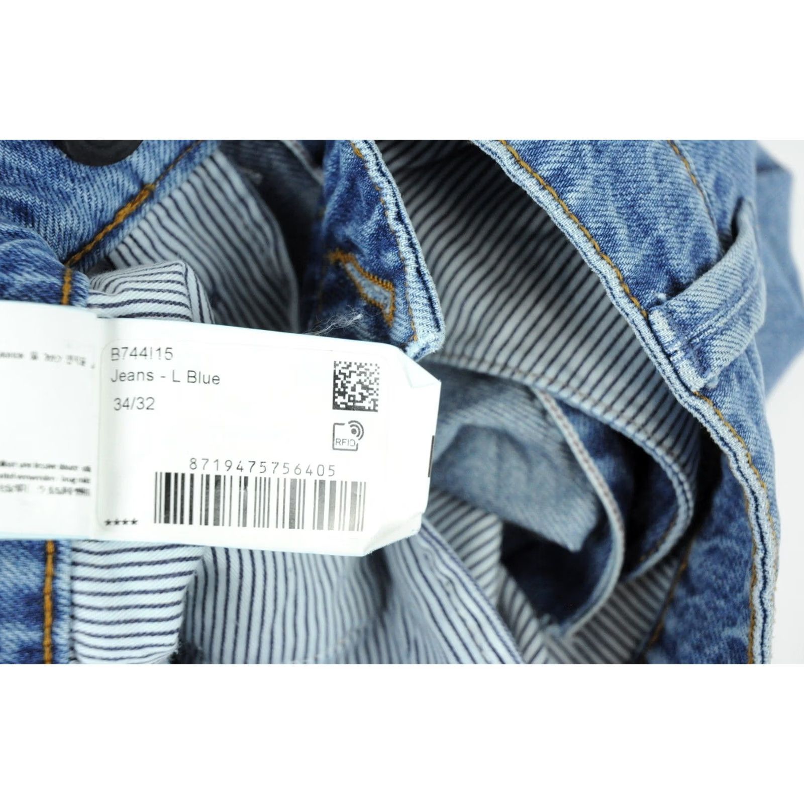Suitsupply Suitsupply Selvedge Denim Goods Jeans Men W34/~L26 Regular Button Fly Faded Blue Size US 34 / EU 50 - 7 Thumbnail