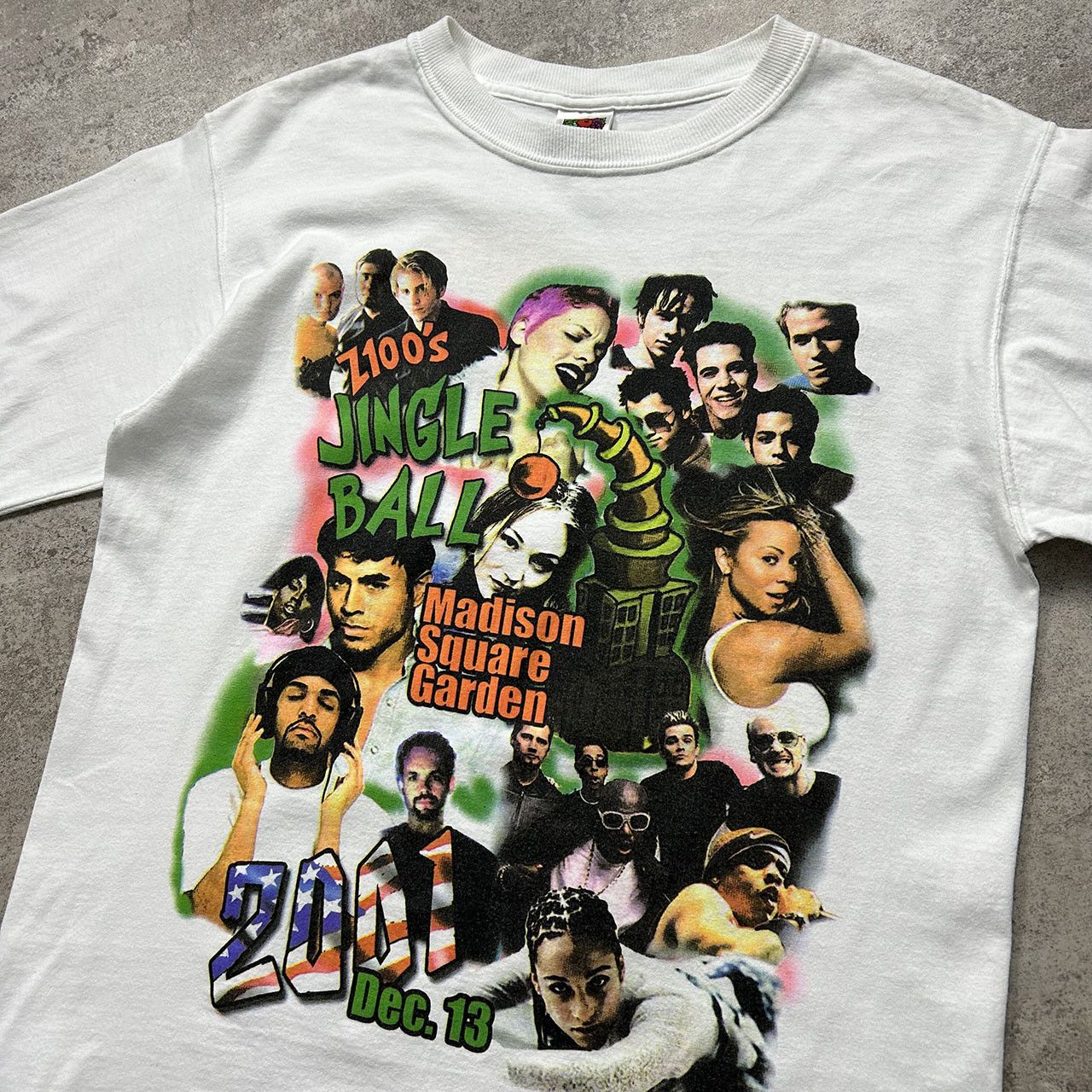 Vintage Z100 JINGLE BALL 2001 NY MADISON SQUARE GARDEN Alicia Keys Size US M / EU 48-50 / 2 - 3 Thumbnail
