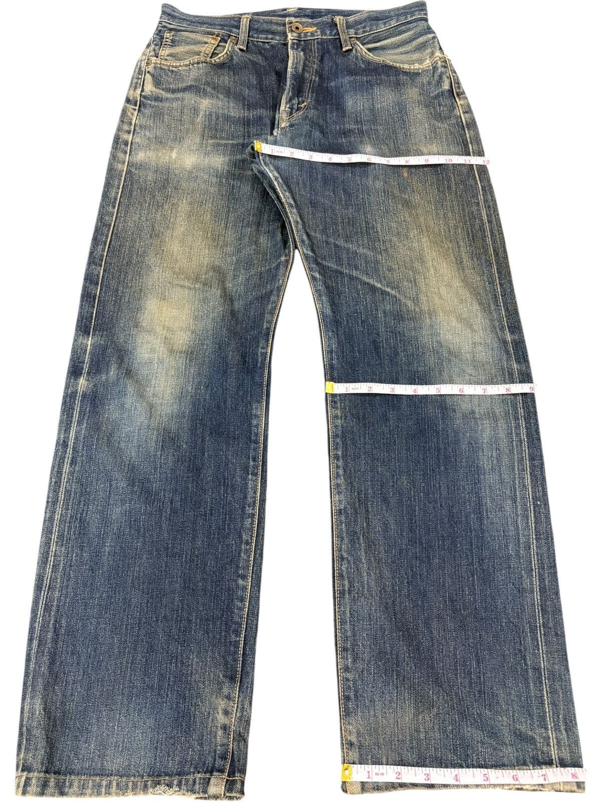 Edwin Vintage Edwin 505 Selvedge Mud Wash Loose Baggy Jeans Size US 31 - 15 Thumbnail