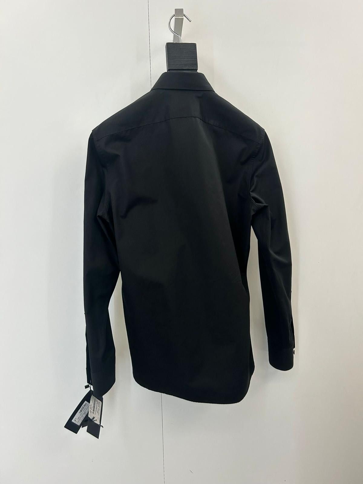 Saint Laurent Paris Slim-fit shirt with an Yves collar and straight shoulders. Size US M / EU 48-50 / 2 - 4 Thumbnail