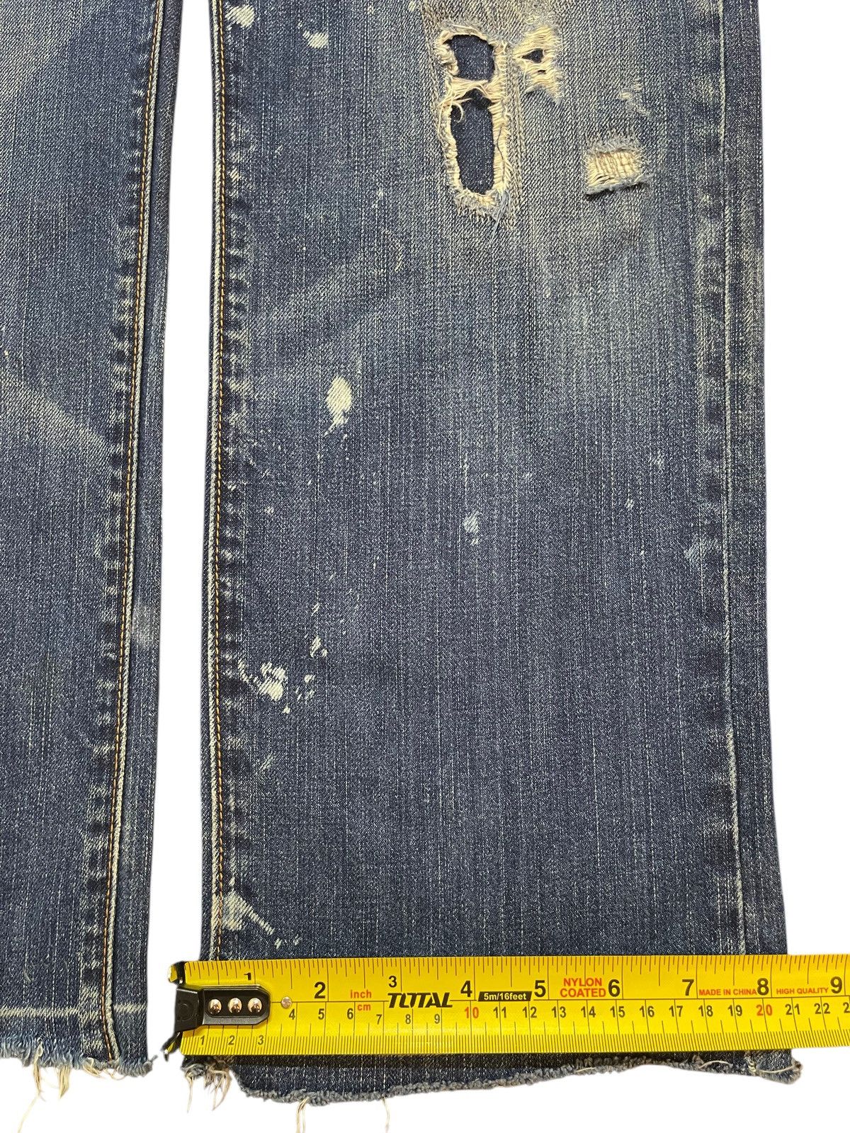 Gap Vintage Gap Mud Wash Paint Splatter Style Distress Loose Fit Size US 32 / EU 48 - 16 Thumbnail