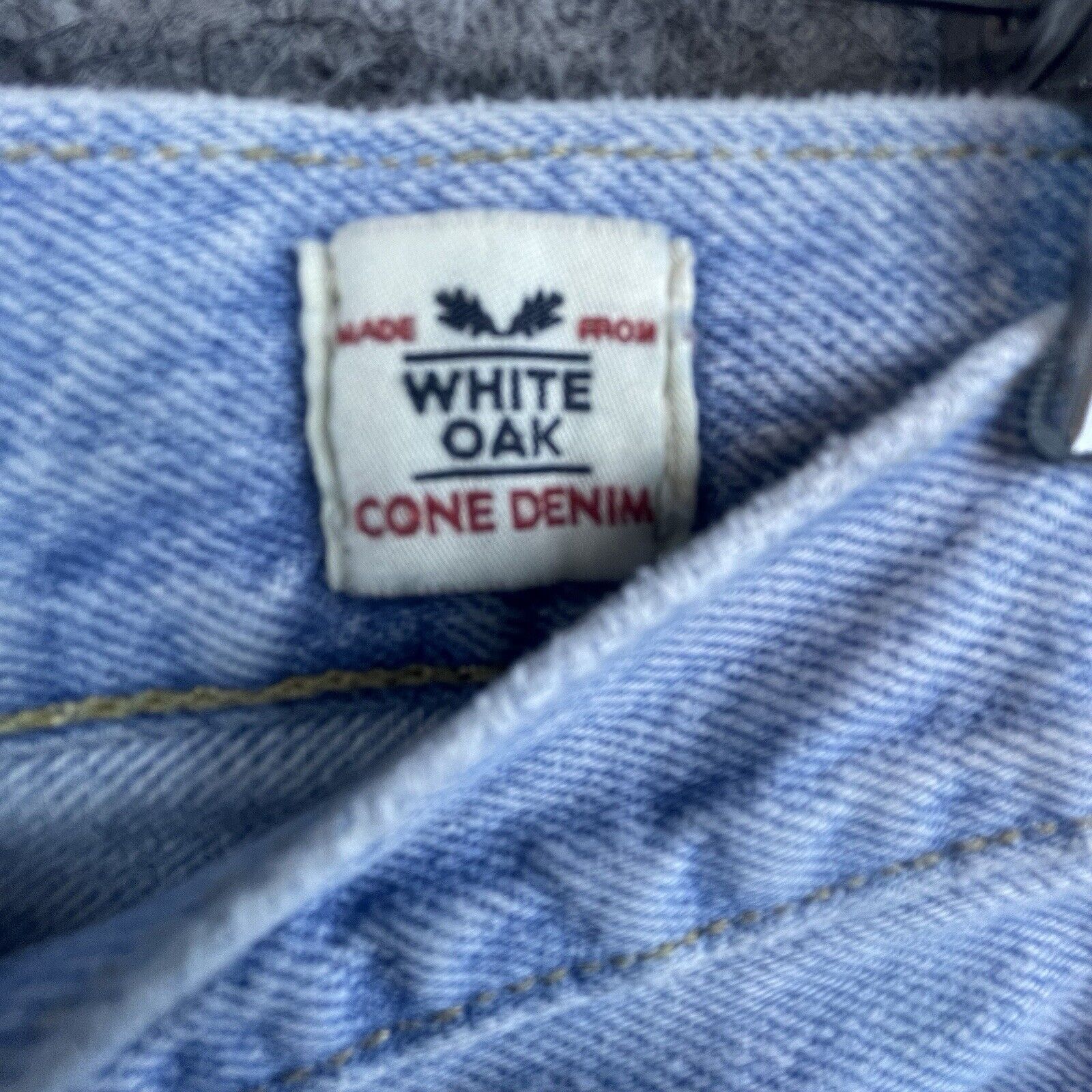 Levi's Levi's 501 Jeans Womens Small Selvedge White Oak Cone Button Size 28" / US 6 / IT 42 - 4 Thumbnail