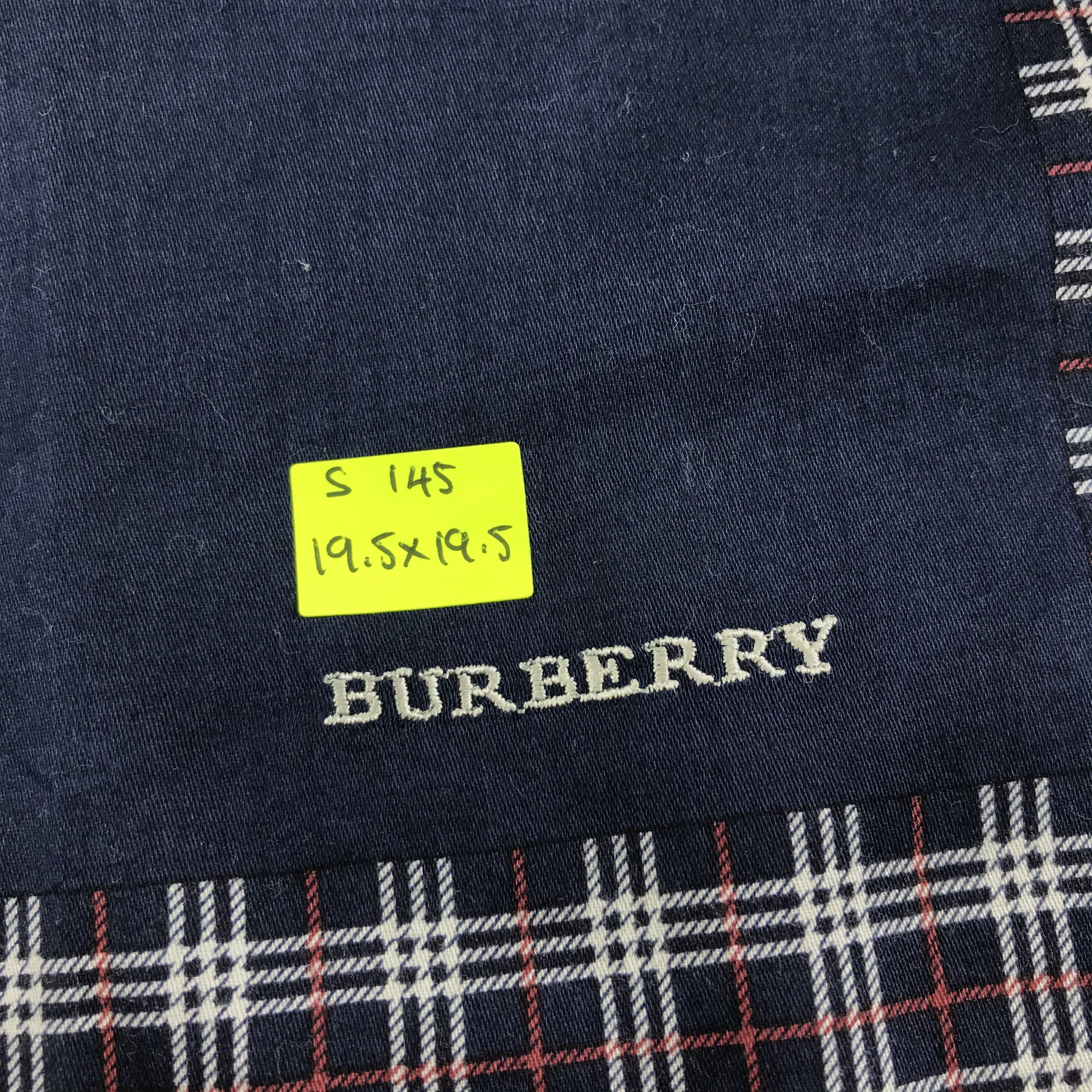 Burberry × Vintage Burberry Bandana / Handkerchief / Neckerchief - S145 Size ONE SIZE - 5 Thumbnail