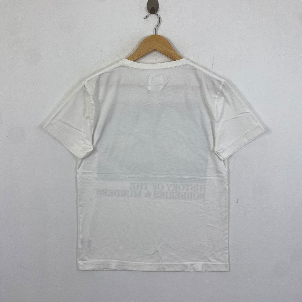 Japanese Brand × PPFM PPFM History Of The Robberies & Murders Graphic Tee Shirt Size US M / EU 48-50 / 2 - 4 Thumbnail
