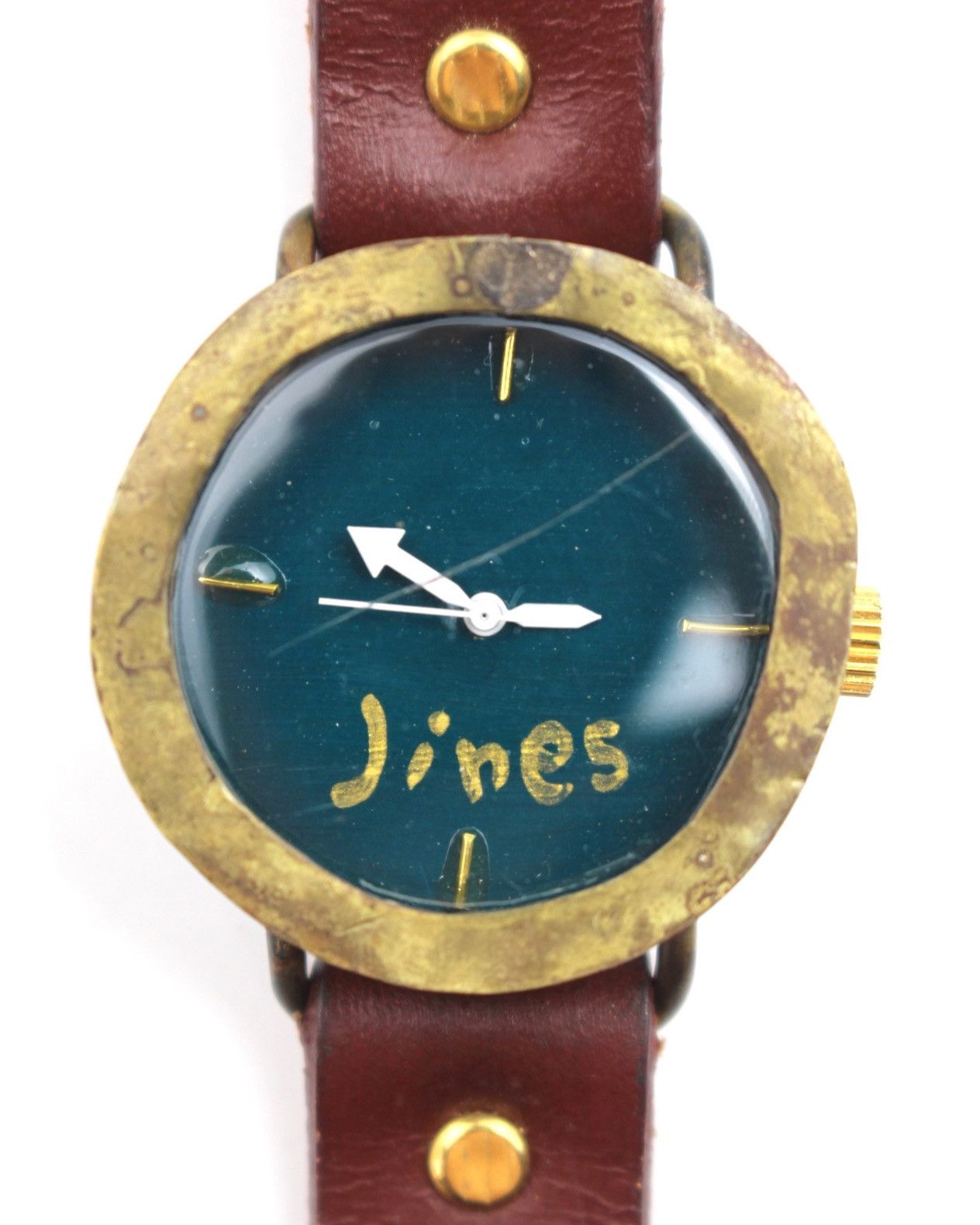 If Six Was Nine 2000S JINES JAPAN HANDCRAFTED 2/25 MILLENNIUM BRASS WATCH Size ONE SIZE - 1 Thumbnail