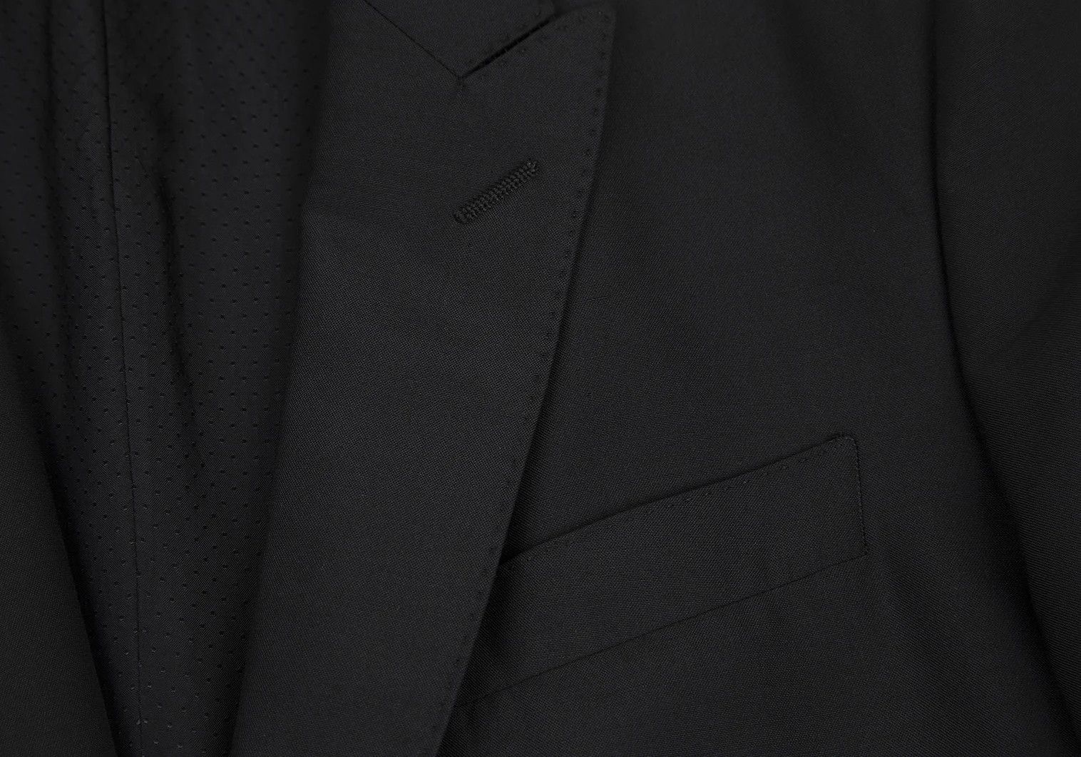 Dolce & Gabbana Wool Silk Peak Lapel Jacket in Black Size 48 Size US M / EU 48-50 / 2 - 3 Thumbnail