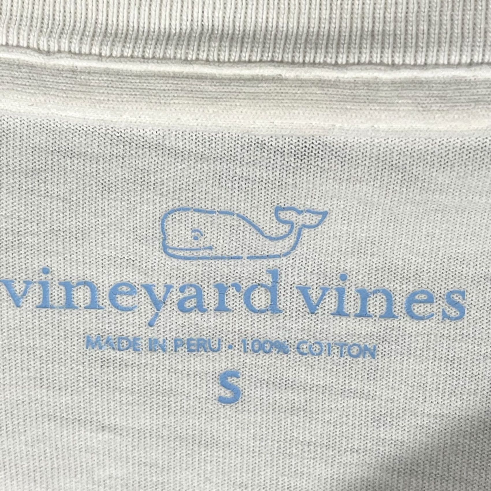 Vineyard Vines Vineyard Vines Shirt Mens Small White VV-98 Whale Logo Long Sleeve Tee Preppy Size US S / EU 44-46 / 1 - 5 Thumbnail