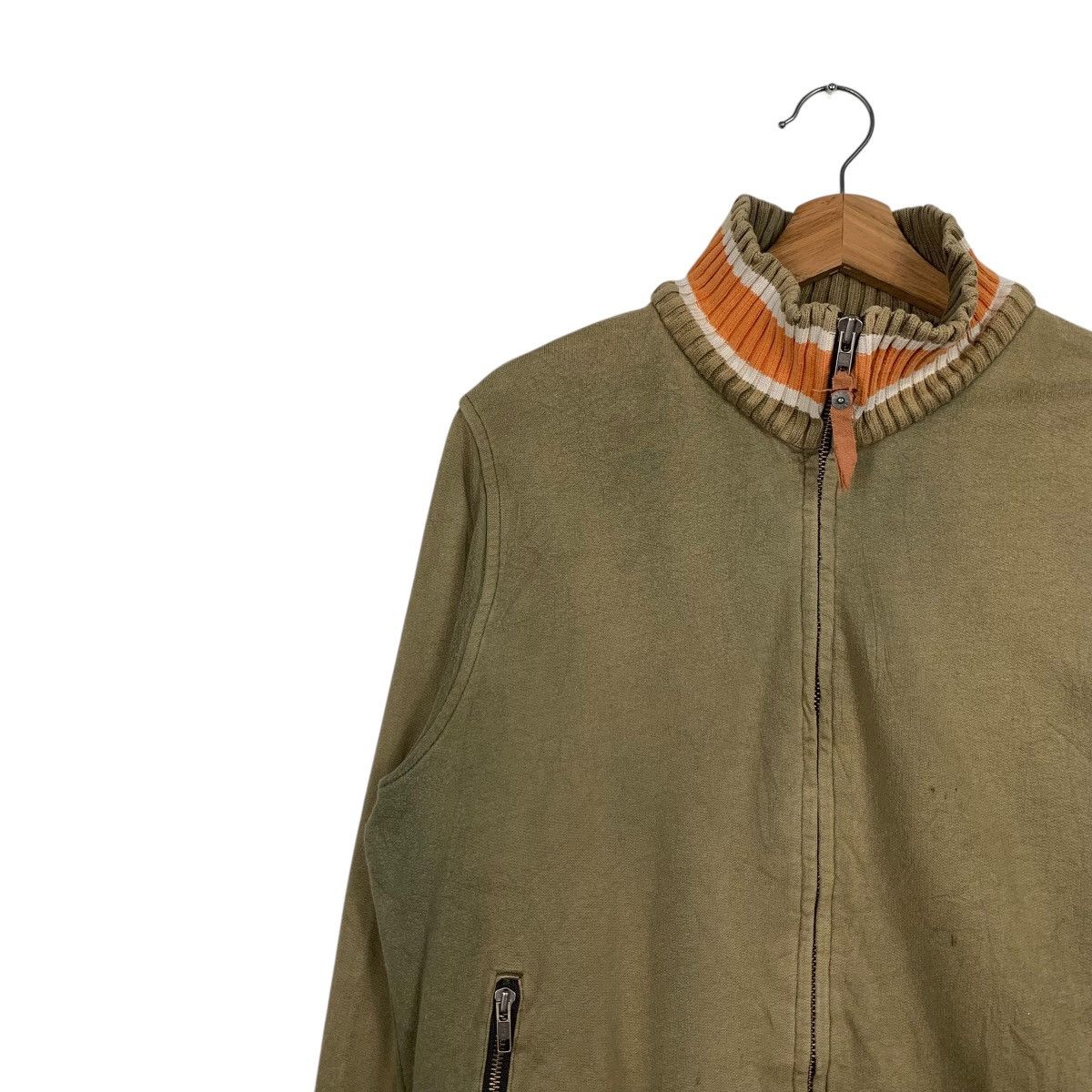 Vintage Vintage BALL Sun Faded Turtleneck Sweater Jacket #1721-C76 Size US M / EU 48-50 / 2 - 6 Thumbnail