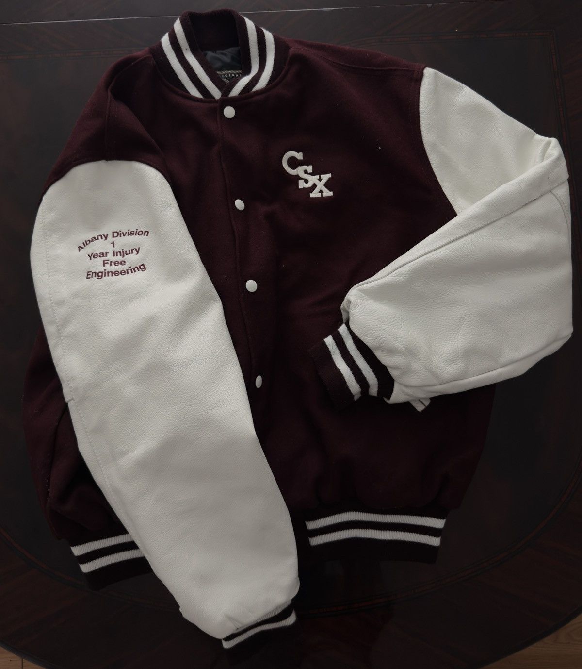 Other CSX Vintage Varsity Jacket Size US XL / EU 56 / 4 - 3 Thumbnail