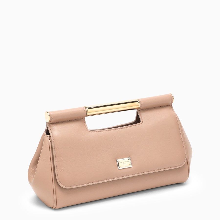 Dolce & Gabbana o1d2blof0824 Size : OS / Medium Handbag in Beige Size ONE SIZE - 2 Thumbnail