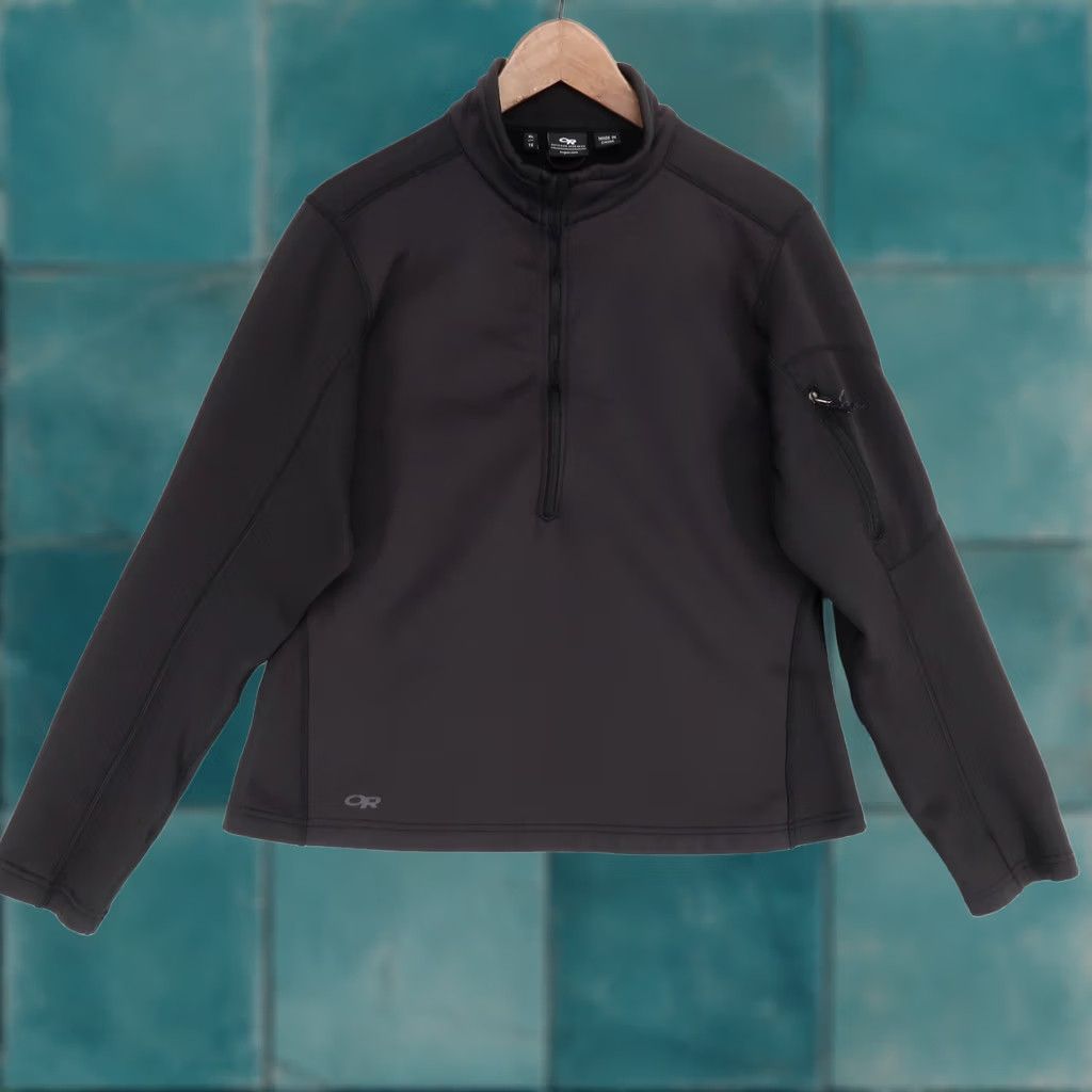Outdoor Research Outdoor Research Womens XL Black Pullover Performance Fleece Sweatshirt Size XL / US 12-14 / IT 48-50 - 1 Thumbnail