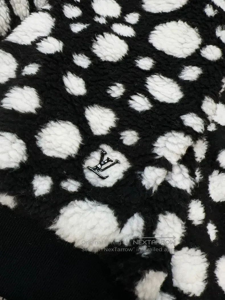 Louis Vuitton Yayoi Kusama Black and White Polka Dot Teddy