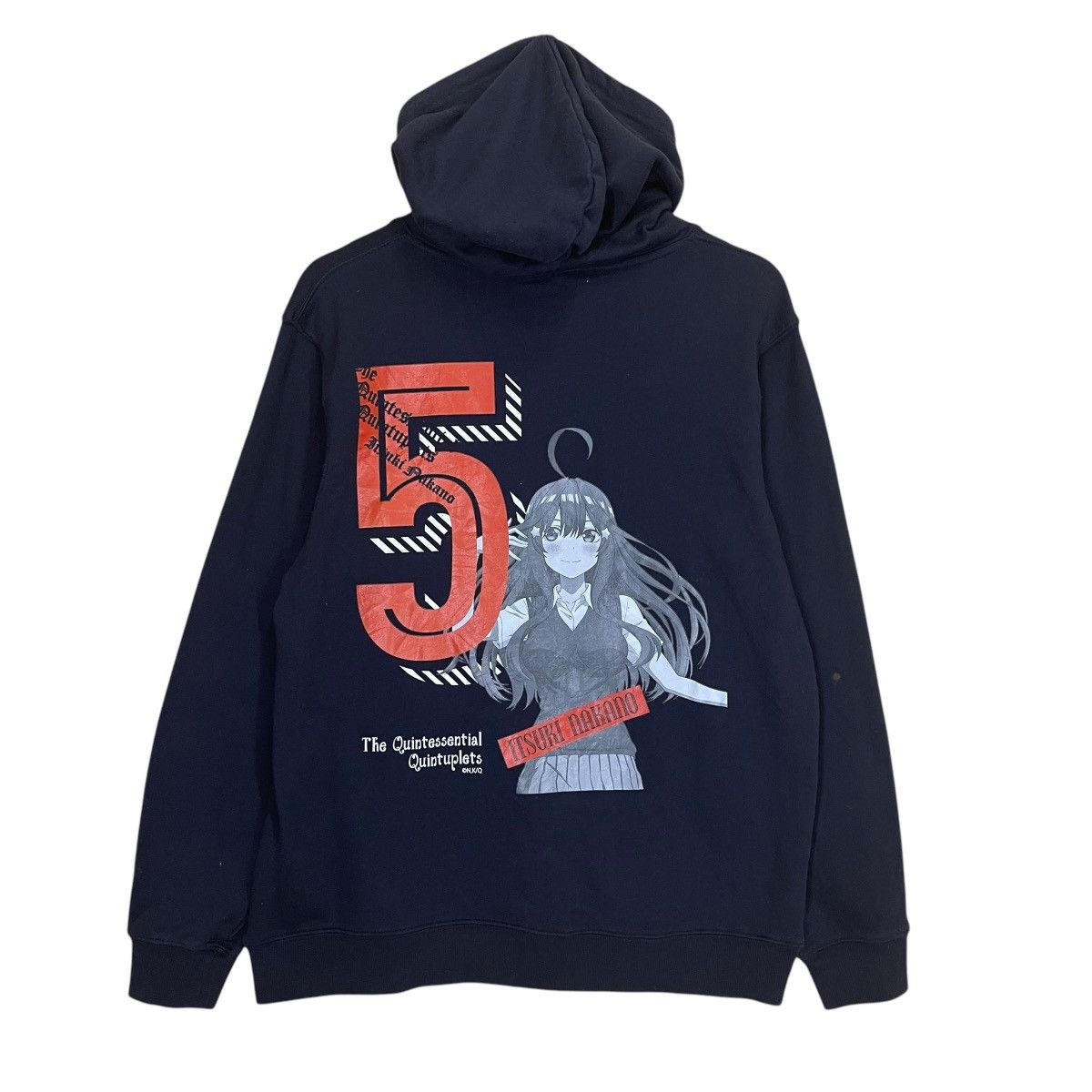 Anime The Quintessential Quintuplets Itsuki Nakano Hoodie Size US M / EU 48-50 / 2 - 1 Thumbnail